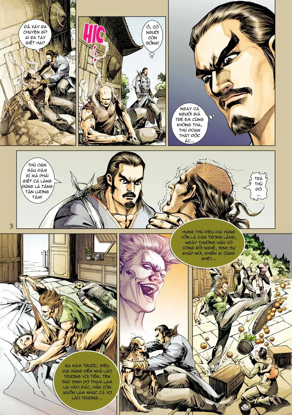 Truyện Tranh Tân Tác Long Hổ Môn trang 4