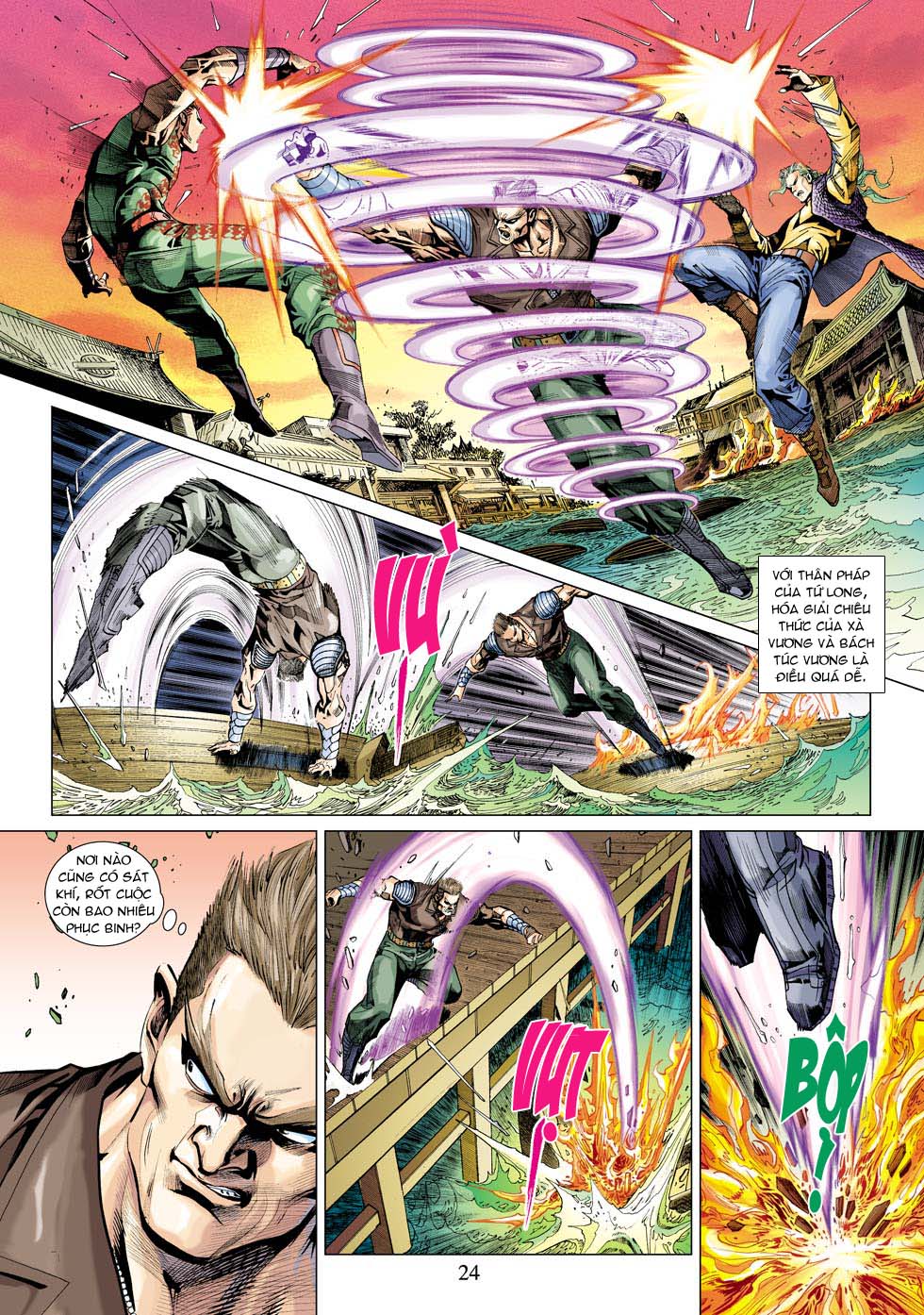 Truyện Tranh Tân Tác Long Hổ Môn trang 4