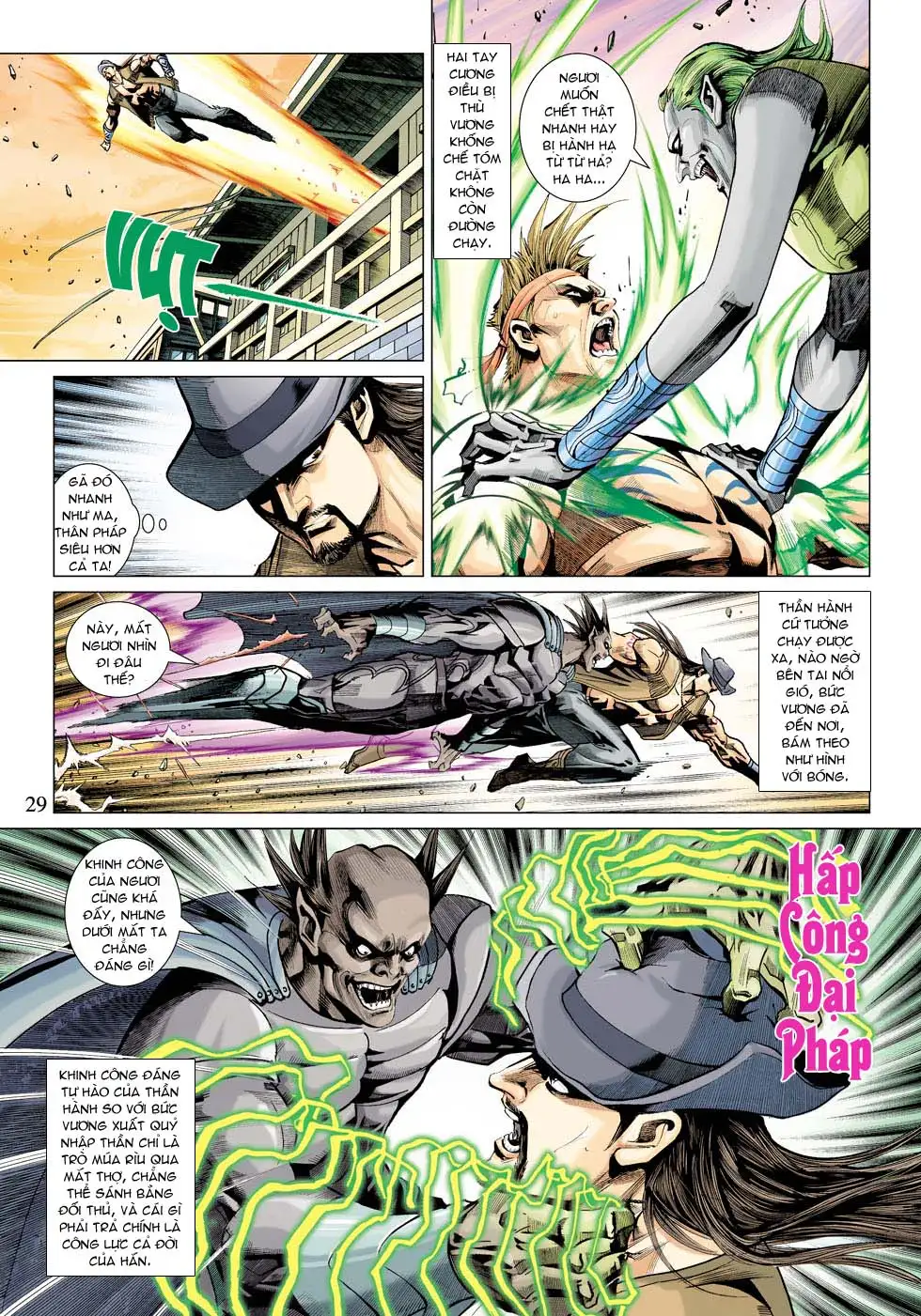 Truyện Tranh Tân Tác Long Hổ Môn trang 4