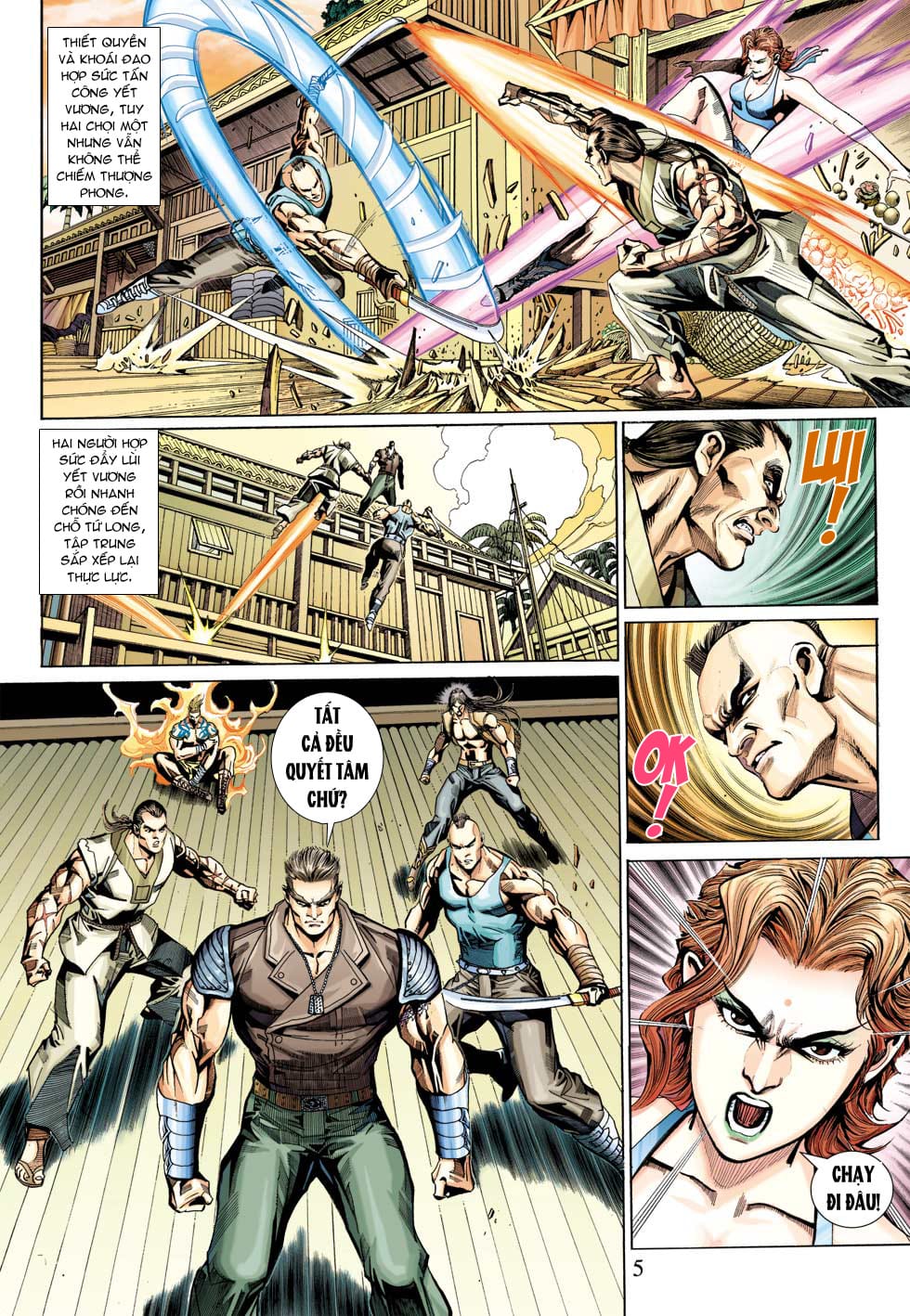 Truyện Tranh Tân Tác Long Hổ Môn trang 4