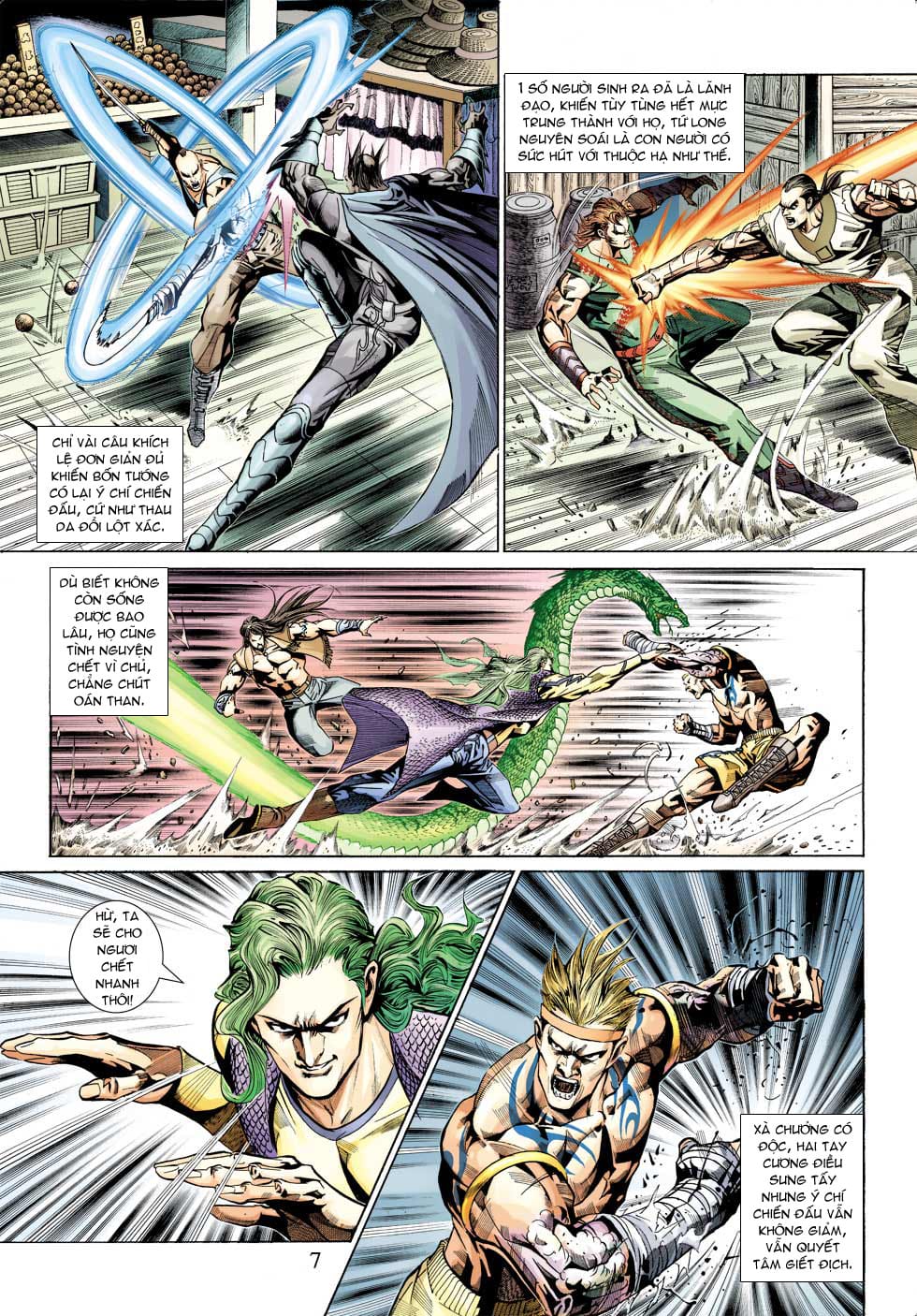 Truyện Tranh Tân Tác Long Hổ Môn trang 4