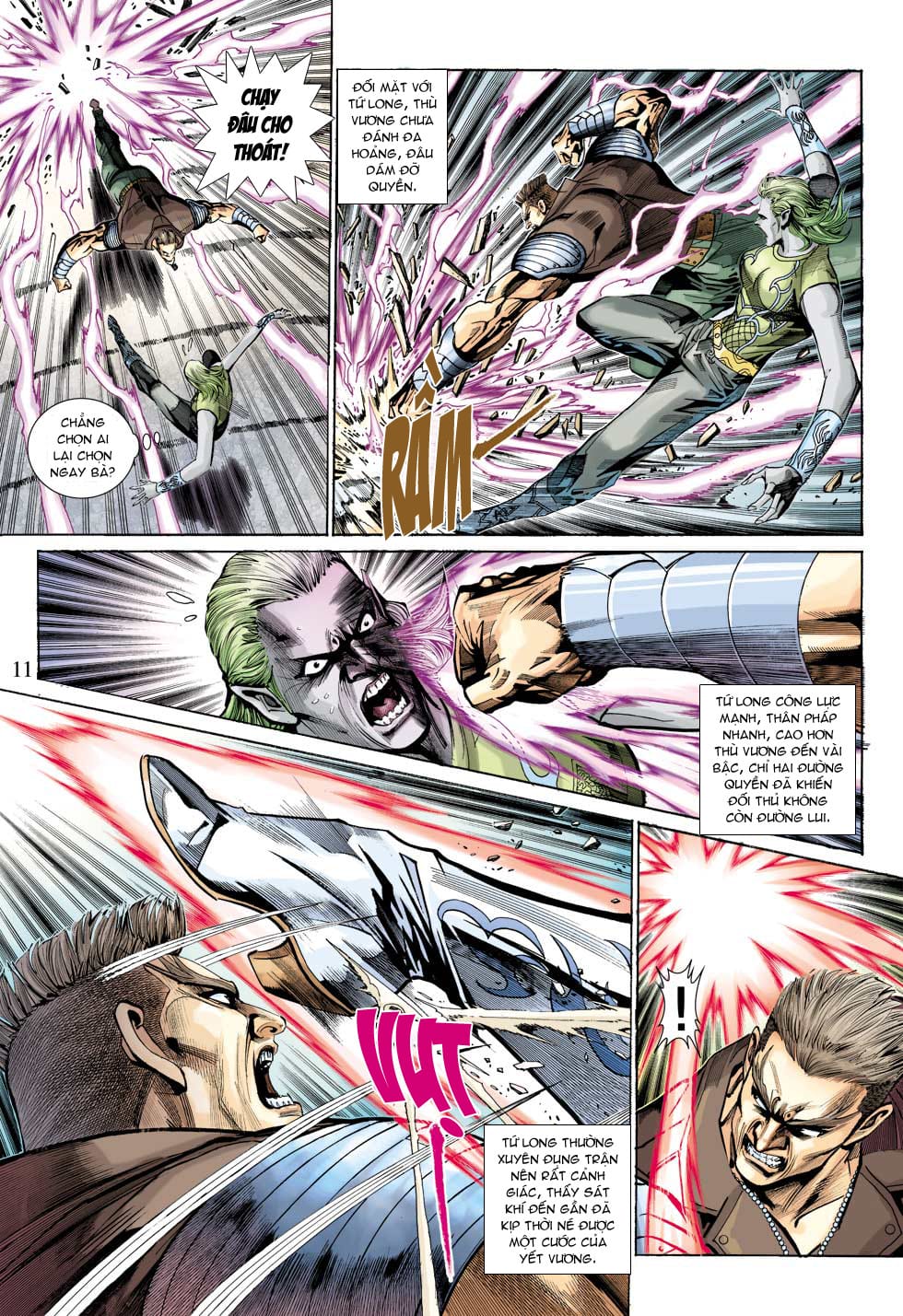 Truyện Tranh Tân Tác Long Hổ Môn trang 4