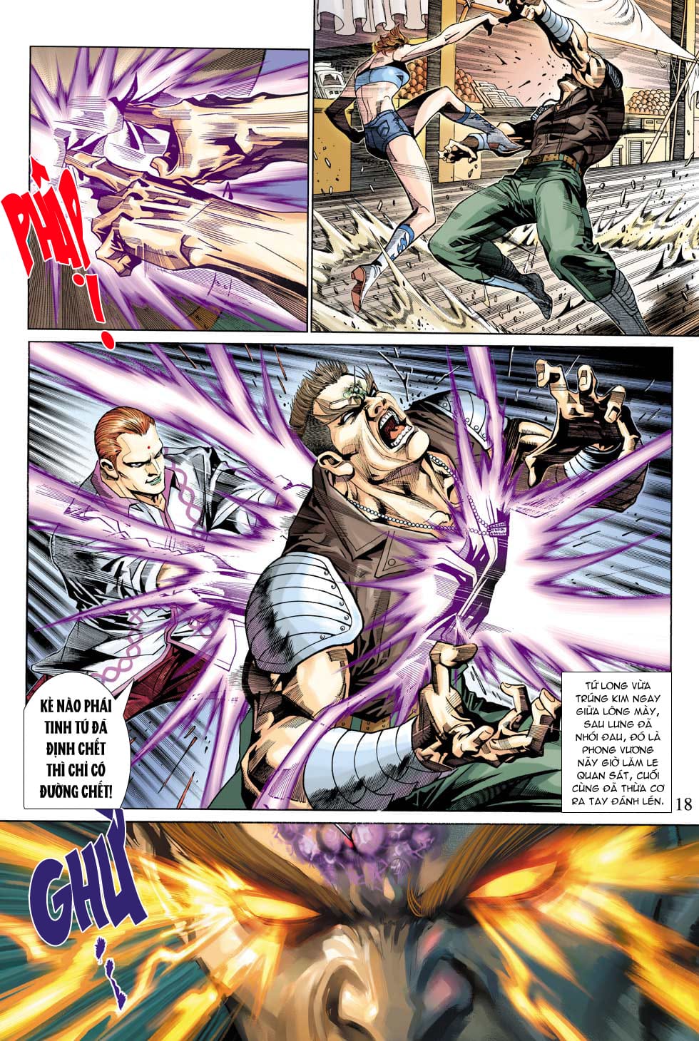 Truyện Tranh Tân Tác Long Hổ Môn trang 4