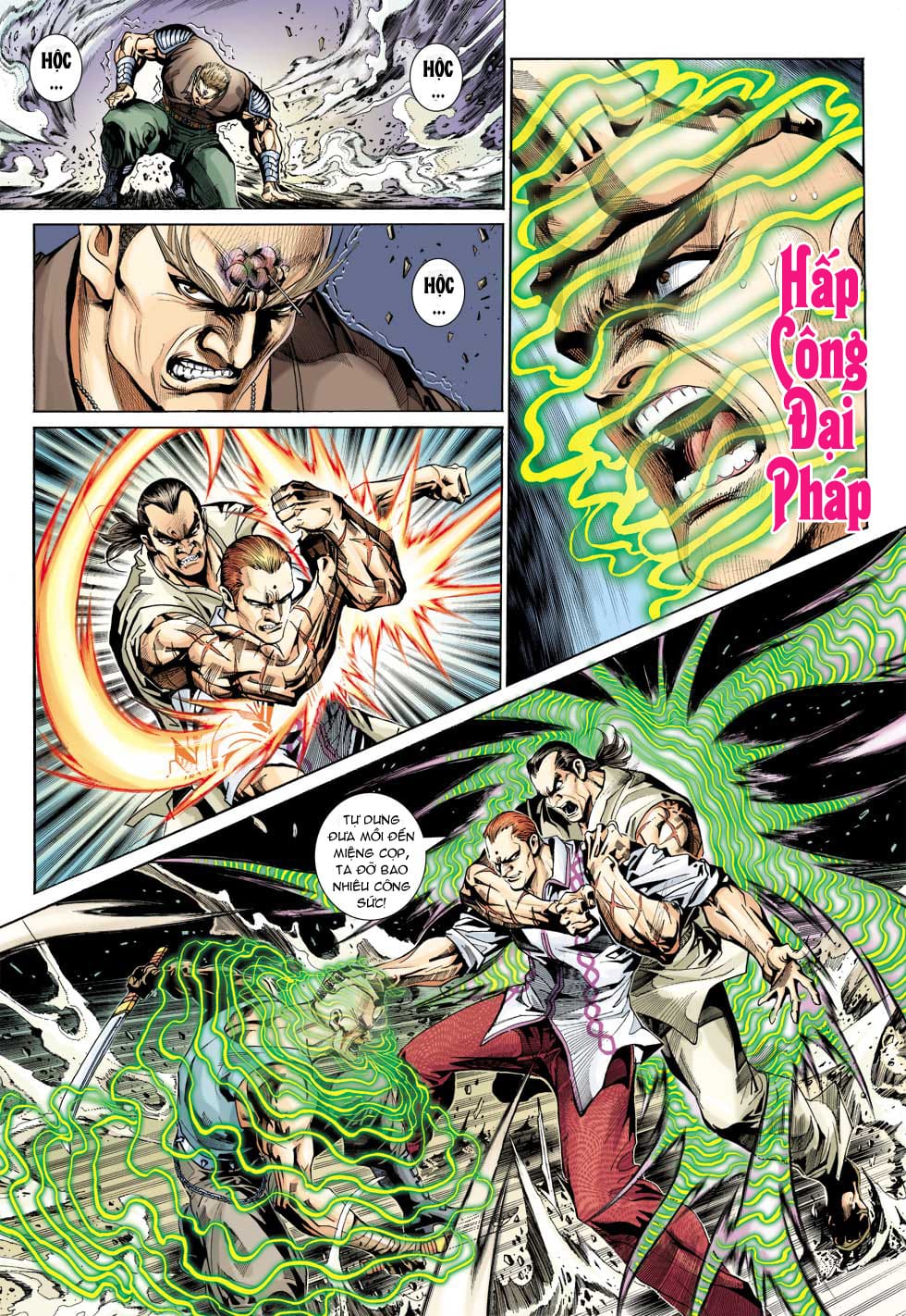 Truyện Tranh Tân Tác Long Hổ Môn trang 4