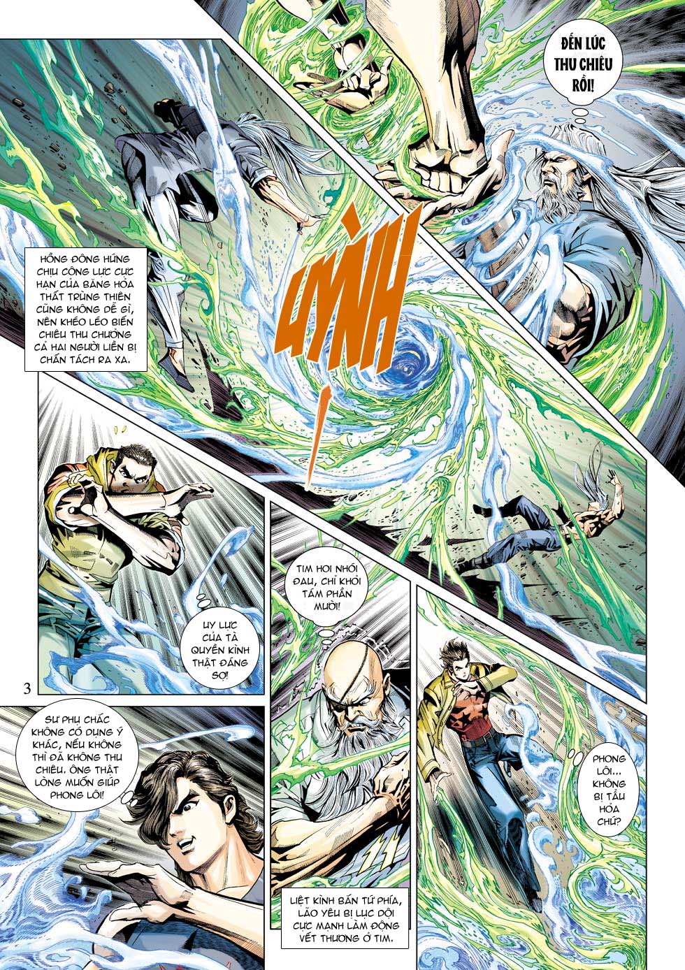 Truyện Tranh Tân Tác Long Hổ Môn trang 4