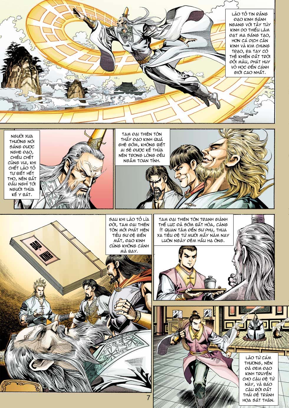 Truyện Tranh Tân Tác Long Hổ Môn trang 4