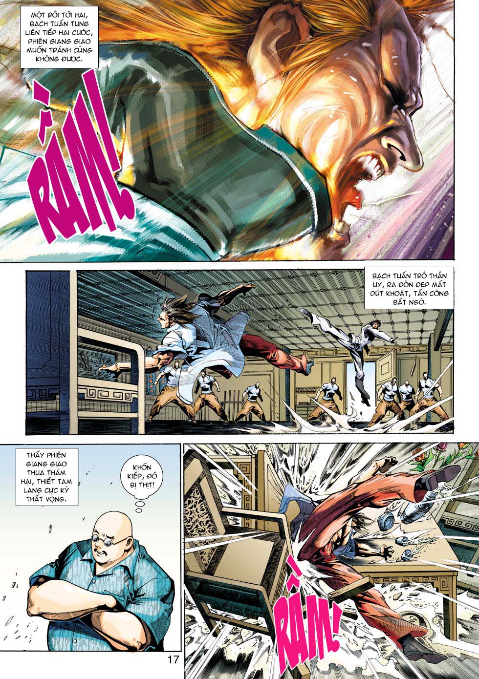 Truyện Tranh Tân Tác Long Hổ Môn trang 4