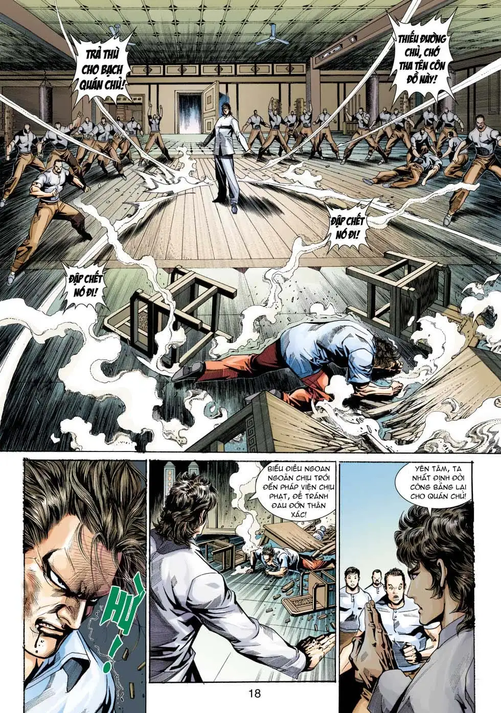 Truyện Tranh Tân Tác Long Hổ Môn trang 4