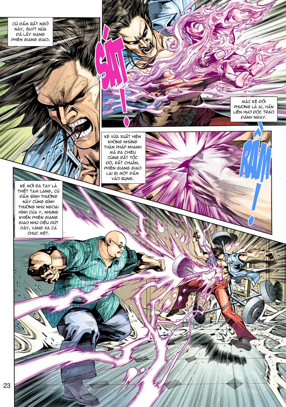 Truyện Tranh Tân Tác Long Hổ Môn trang 4