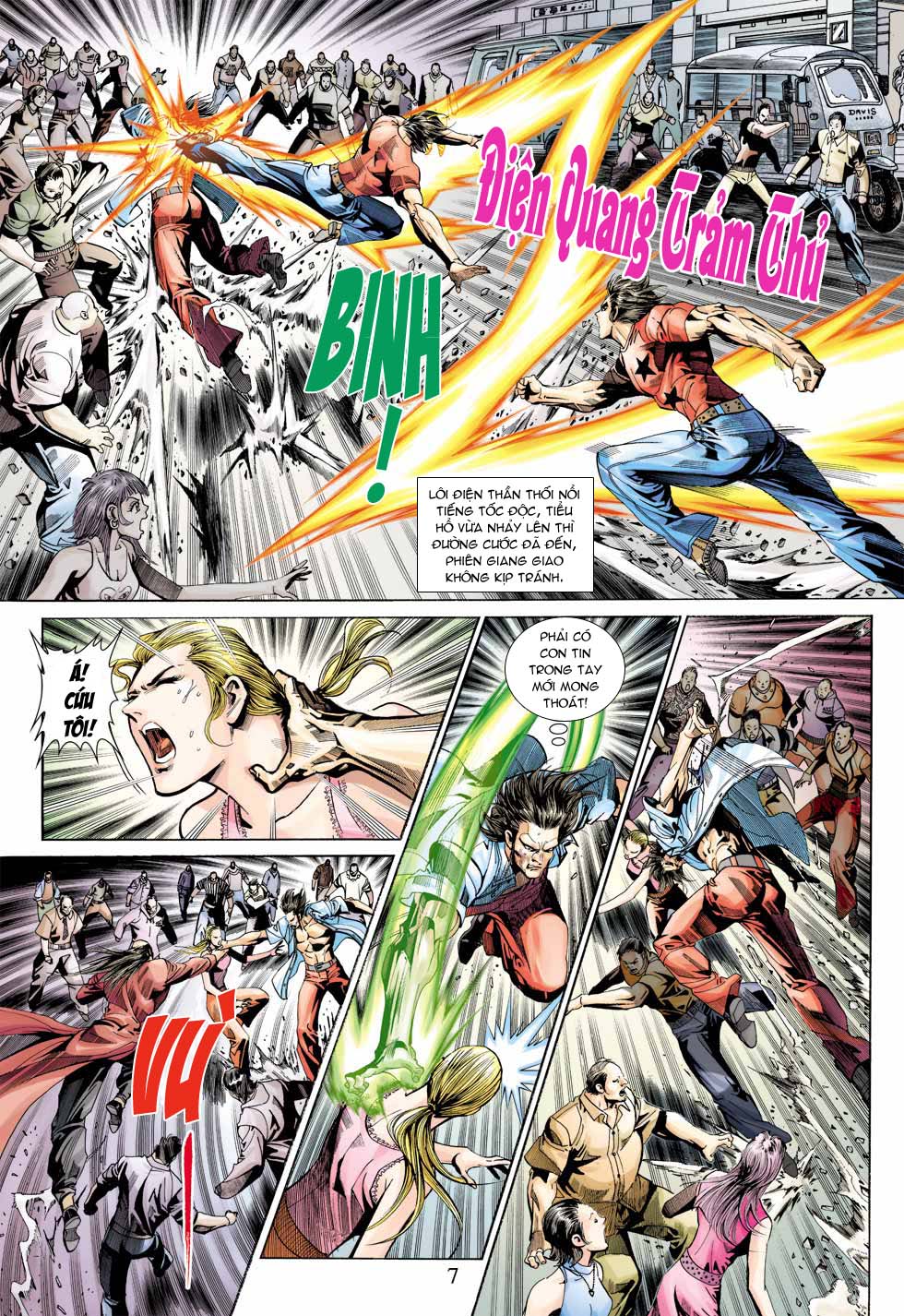 Truyện Tranh Tân Tác Long Hổ Môn trang 4