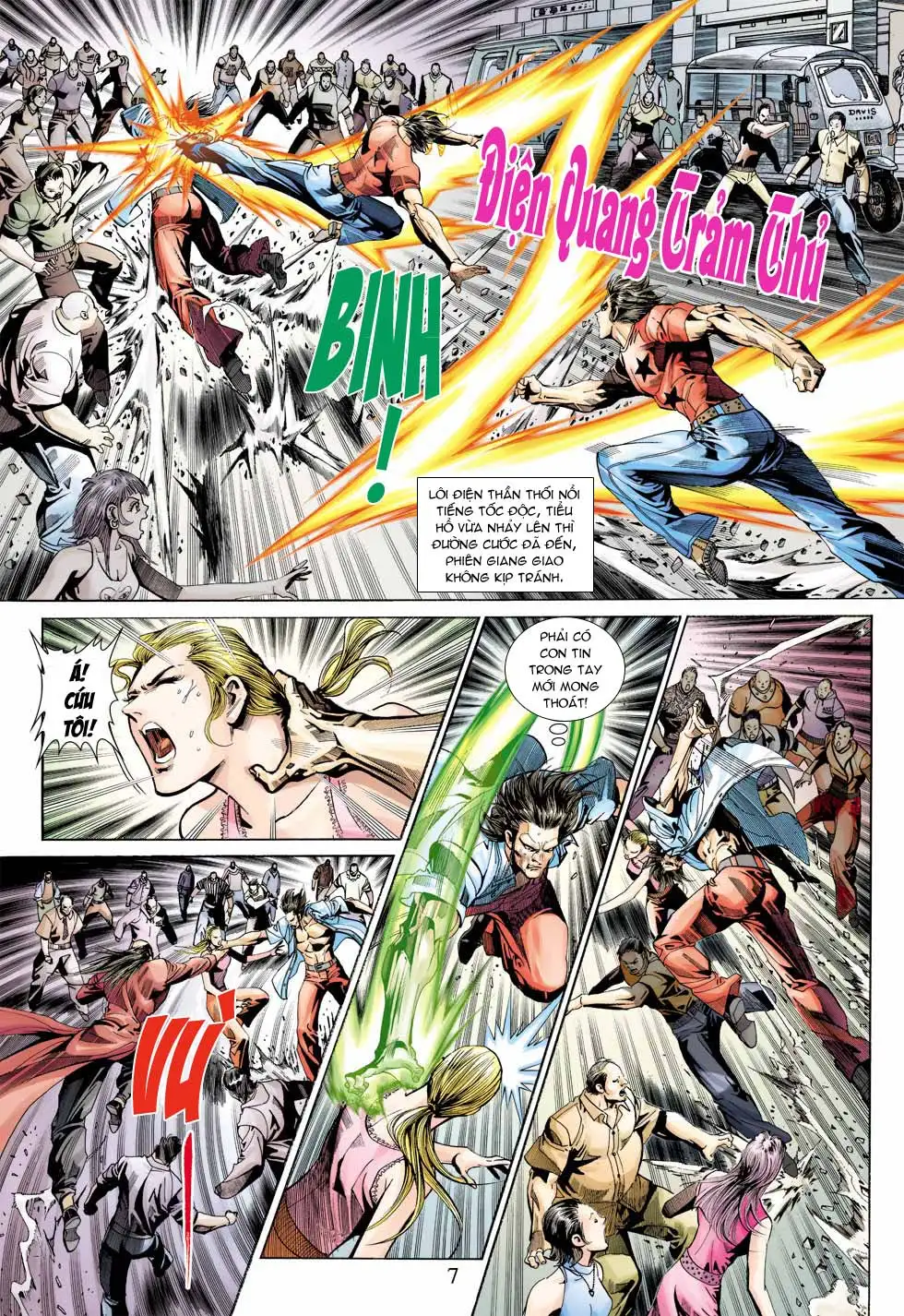 Truyện Tranh Tân Tác Long Hổ Môn trang 4