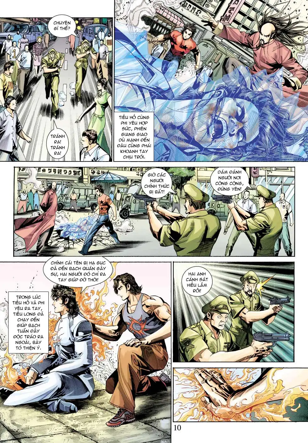 Truyện Tranh Tân Tác Long Hổ Môn trang 4