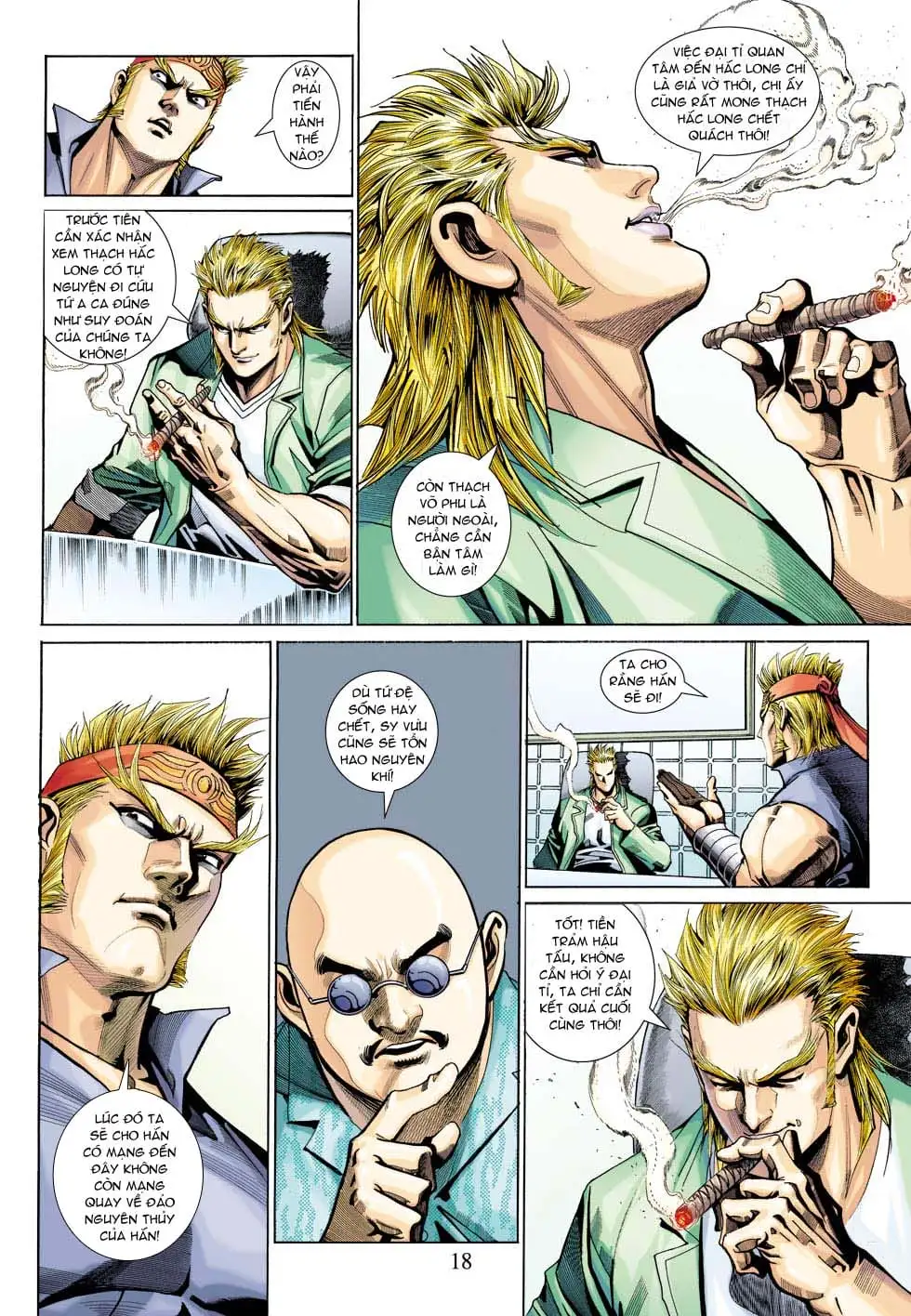 Truyện Tranh Tân Tác Long Hổ Môn trang 4