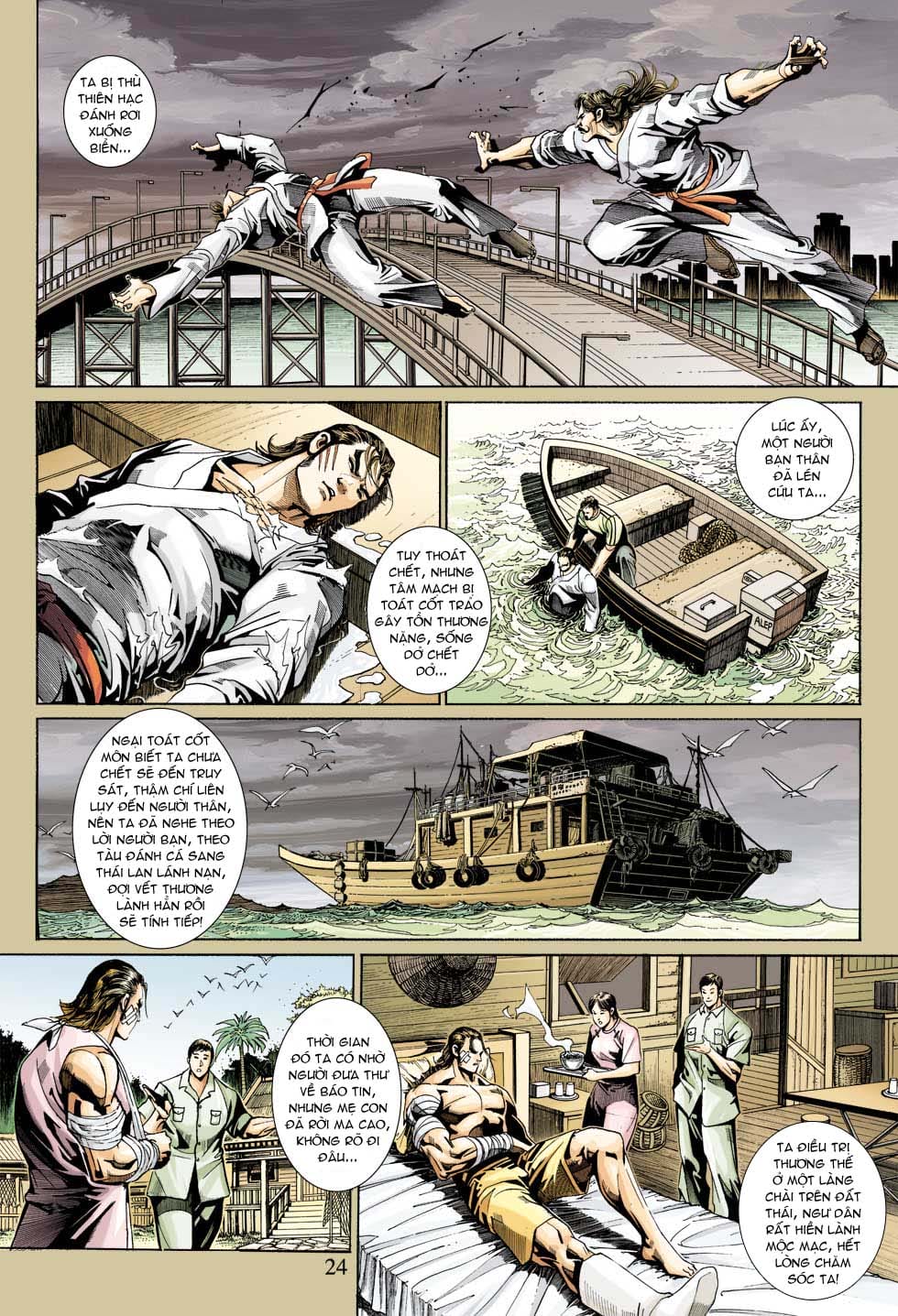 Truyện Tranh Tân Tác Long Hổ Môn trang 4