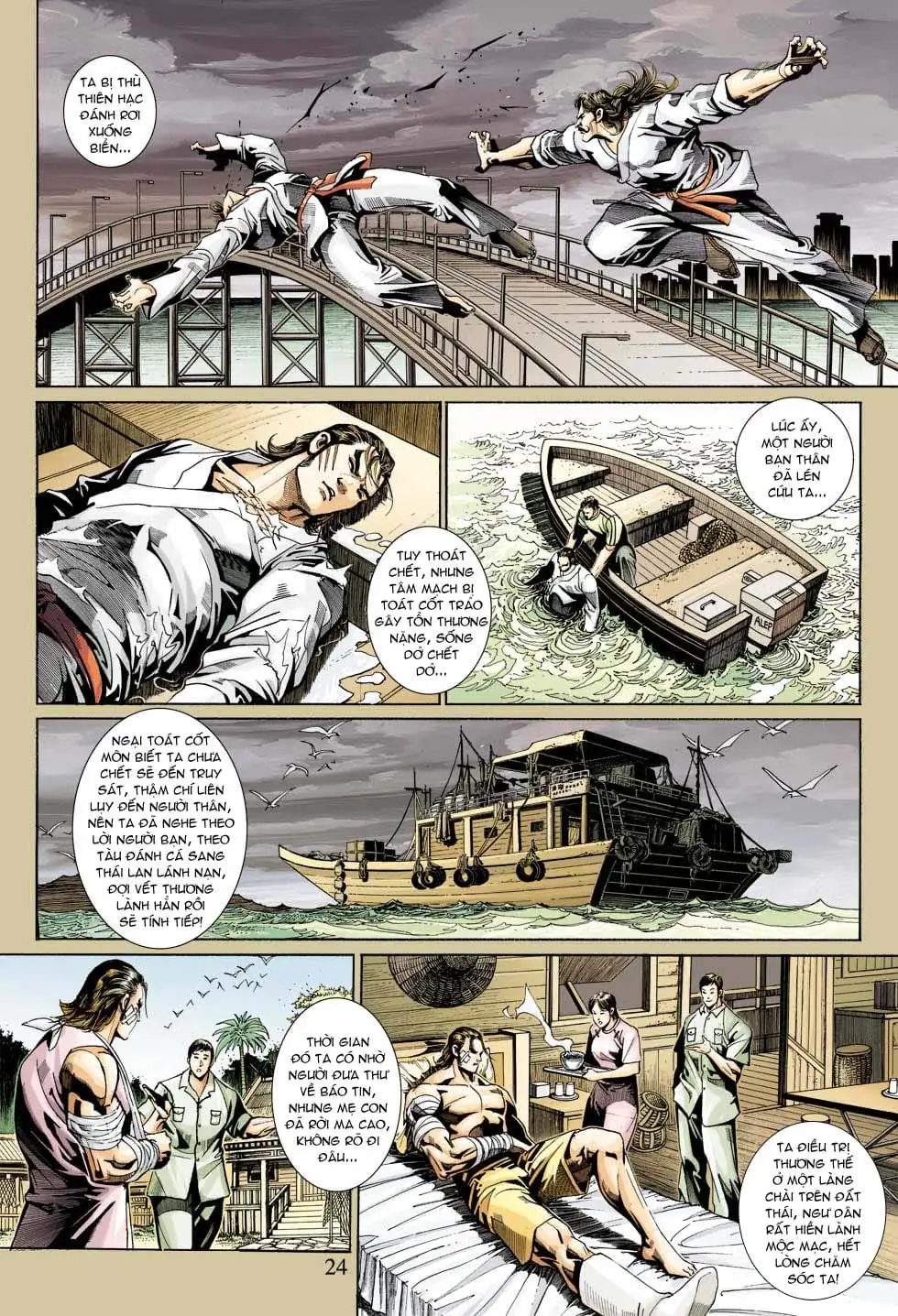 Truyện Tranh Tân Tác Long Hổ Môn trang 4