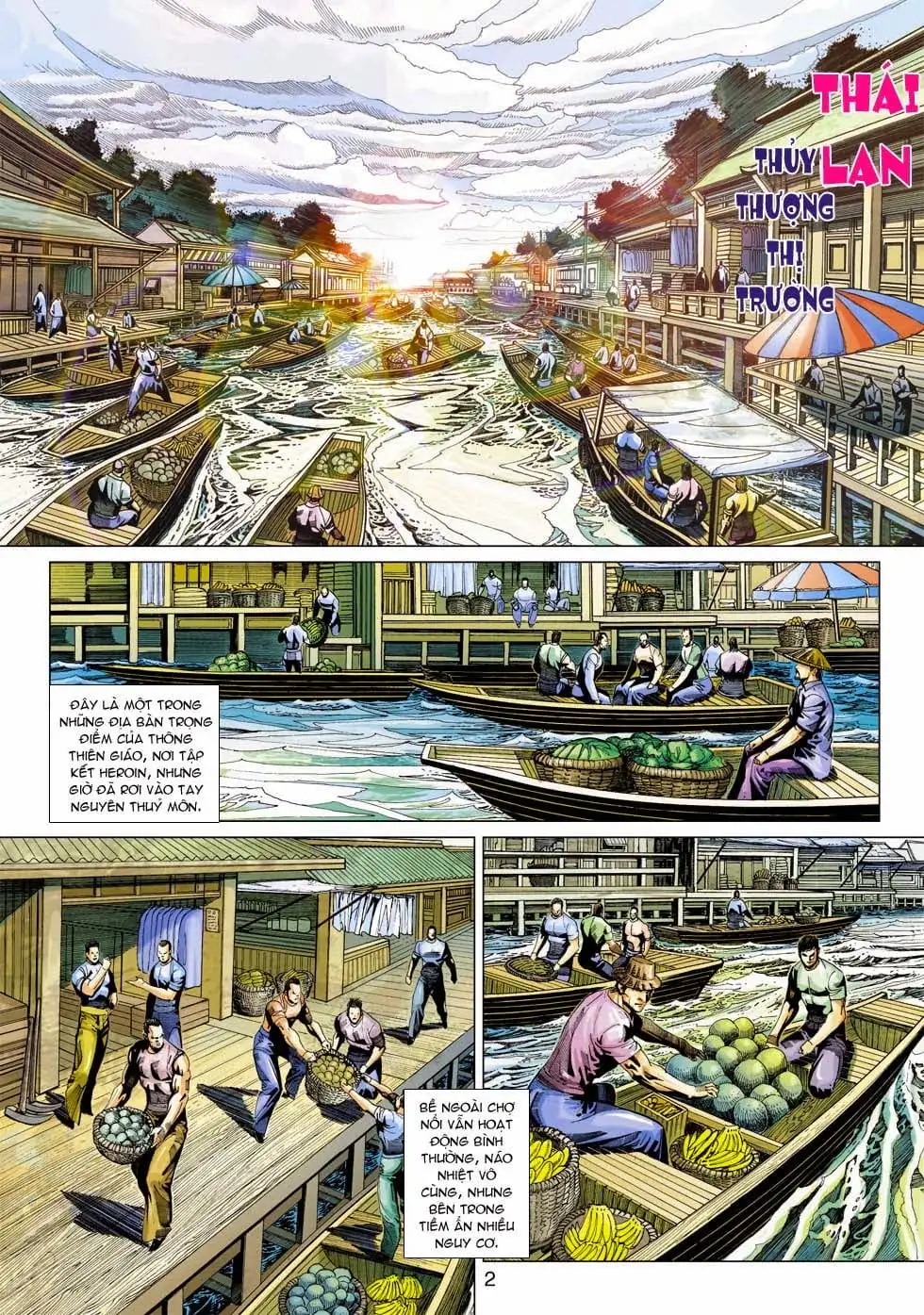 Truyện Tranh Tân Tác Long Hổ Môn trang 4