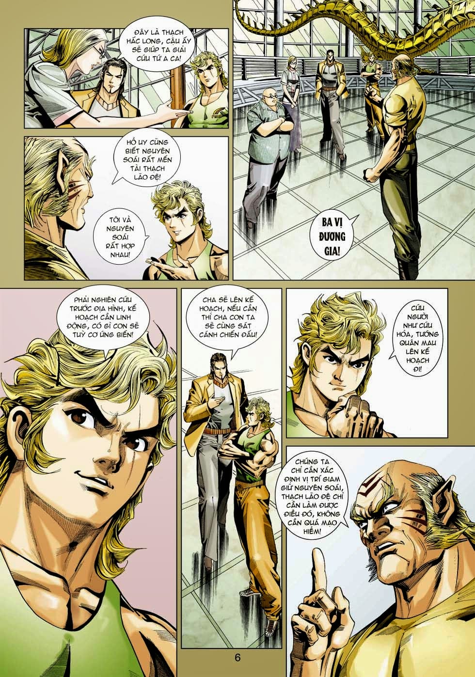 Truyện Tranh Tân Tác Long Hổ Môn trang 4