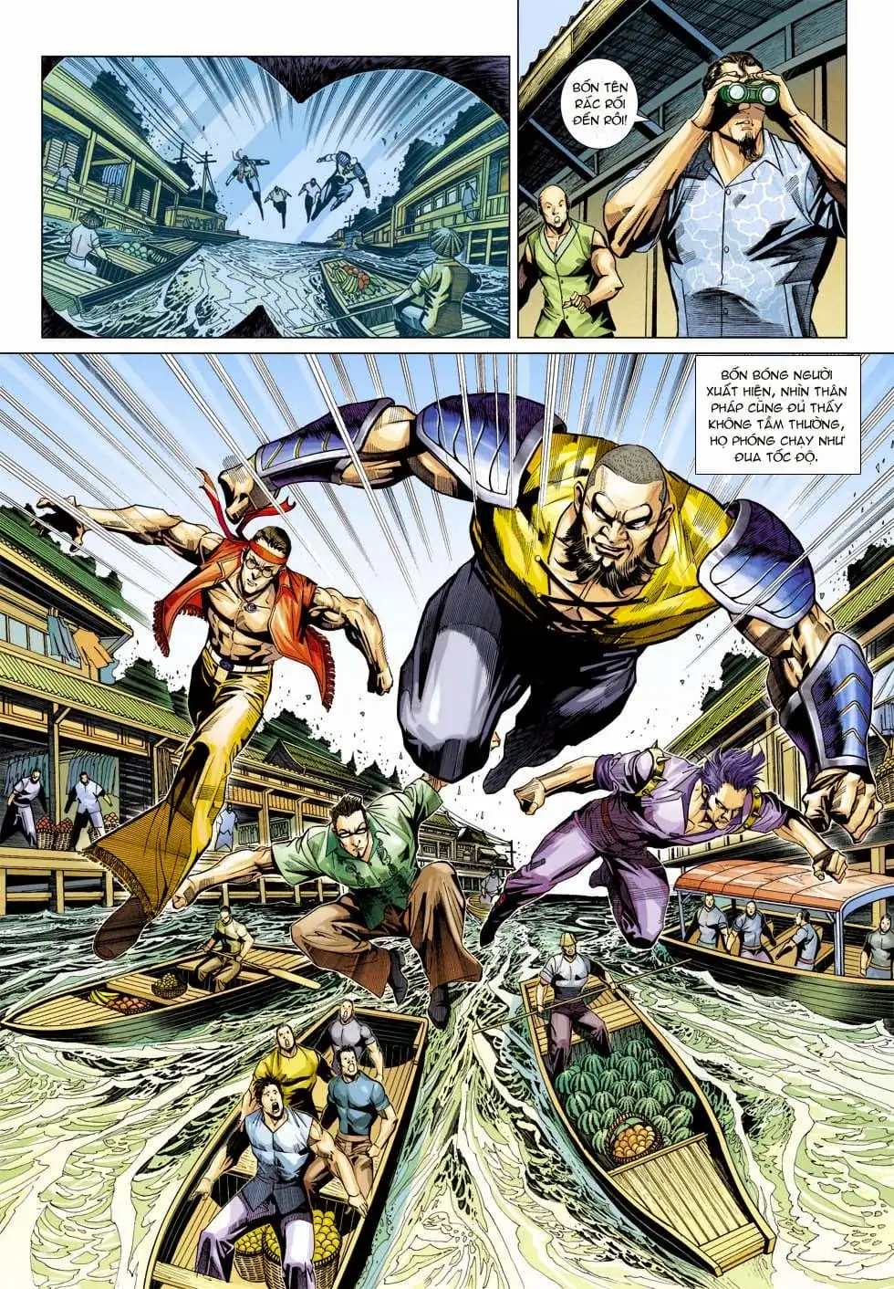 Truyện Tranh Tân Tác Long Hổ Môn trang 4