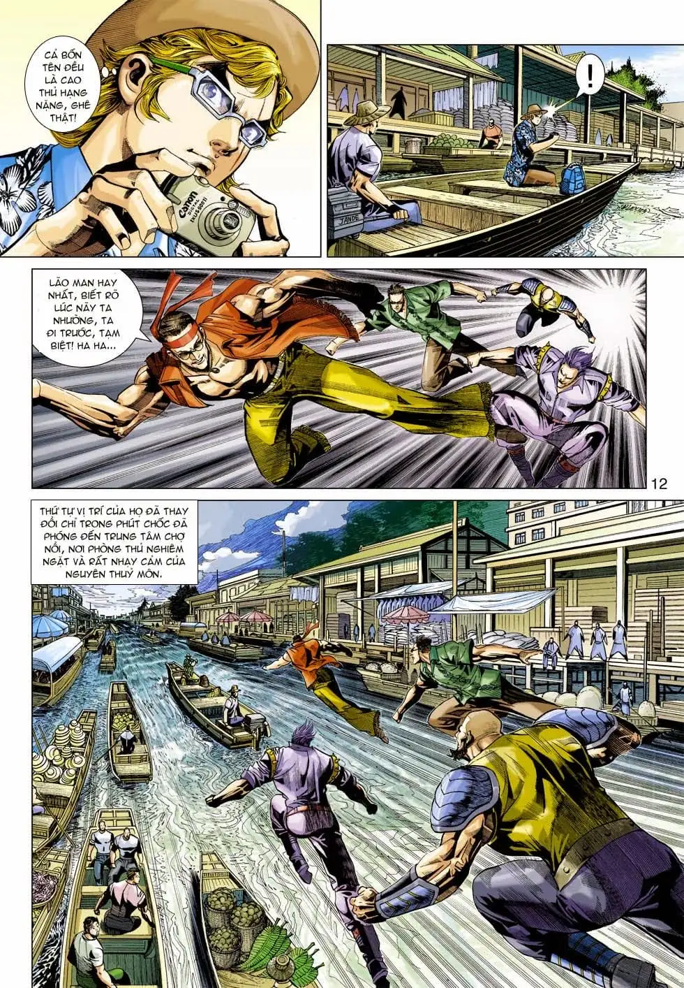 Truyện Tranh Tân Tác Long Hổ Môn trang 4