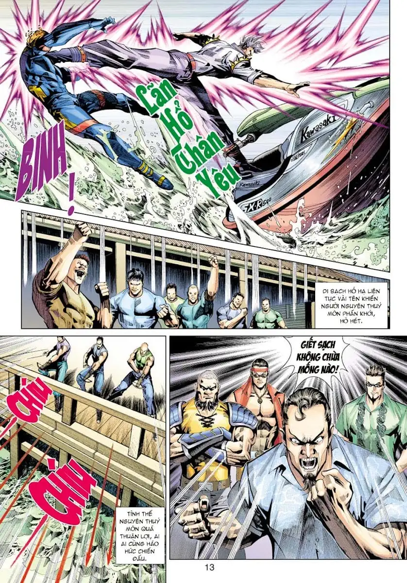 Truyện Tranh Tân Tác Long Hổ Môn trang 4