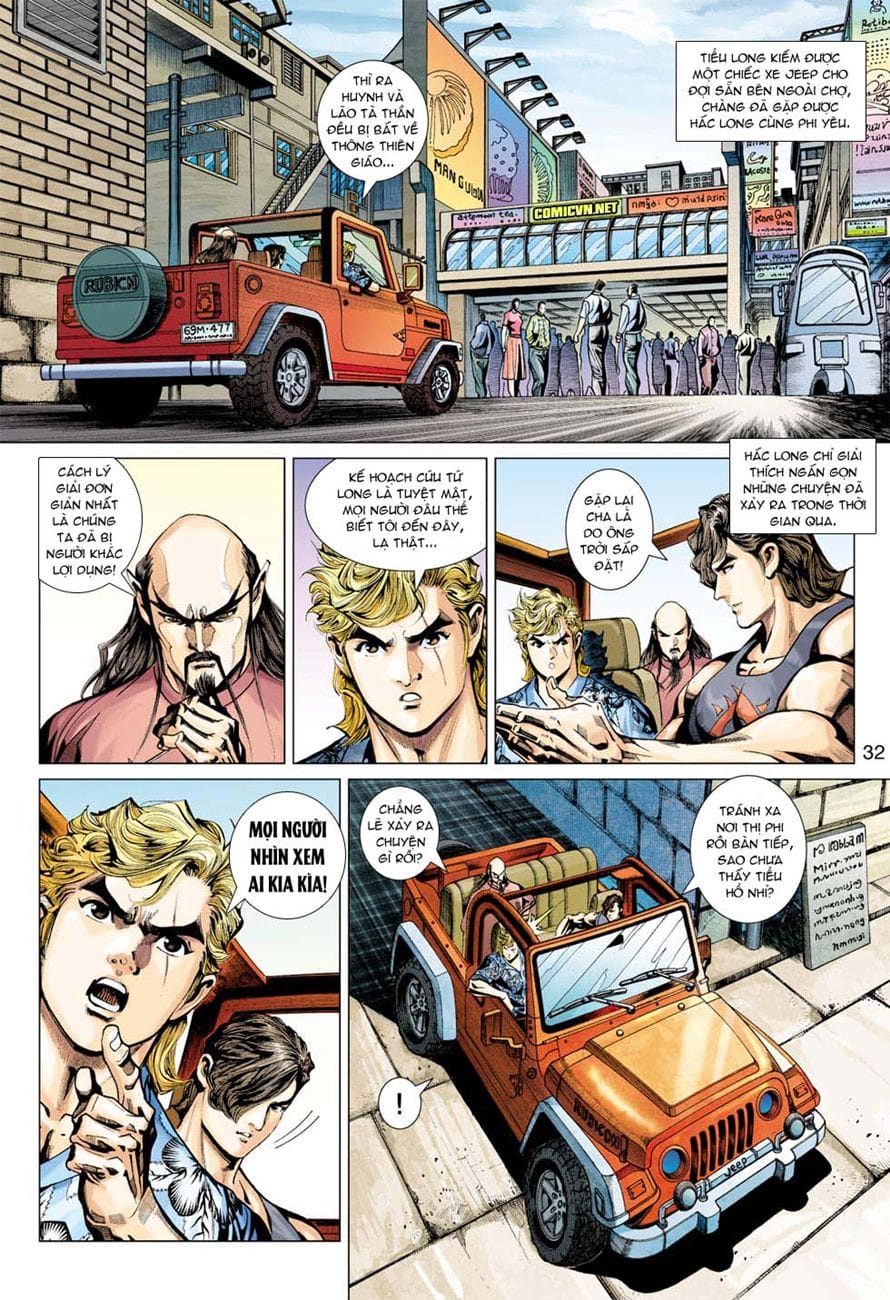 Truyện Tranh Tân Tác Long Hổ Môn trang 4