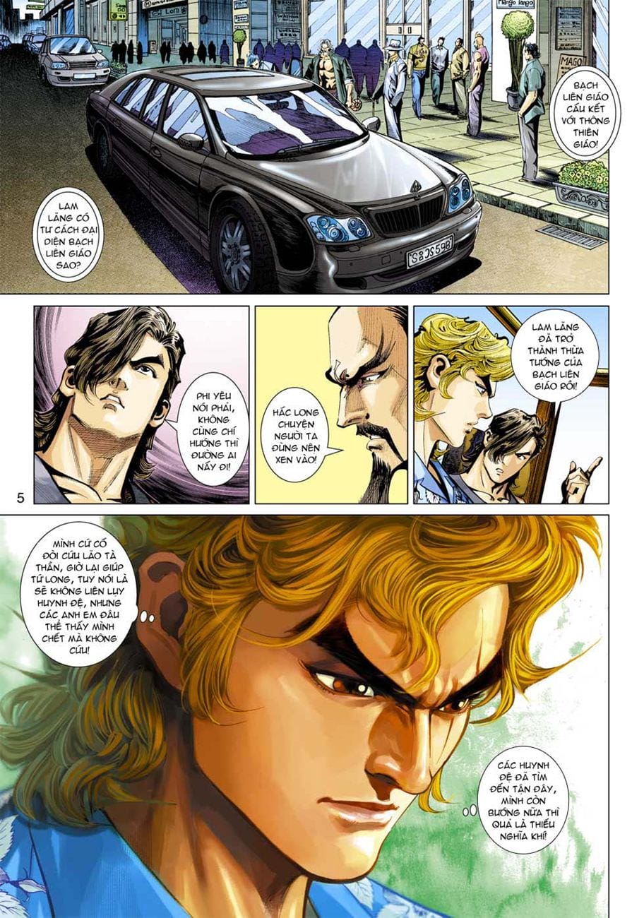 Truyện Tranh Tân Tác Long Hổ Môn trang 4