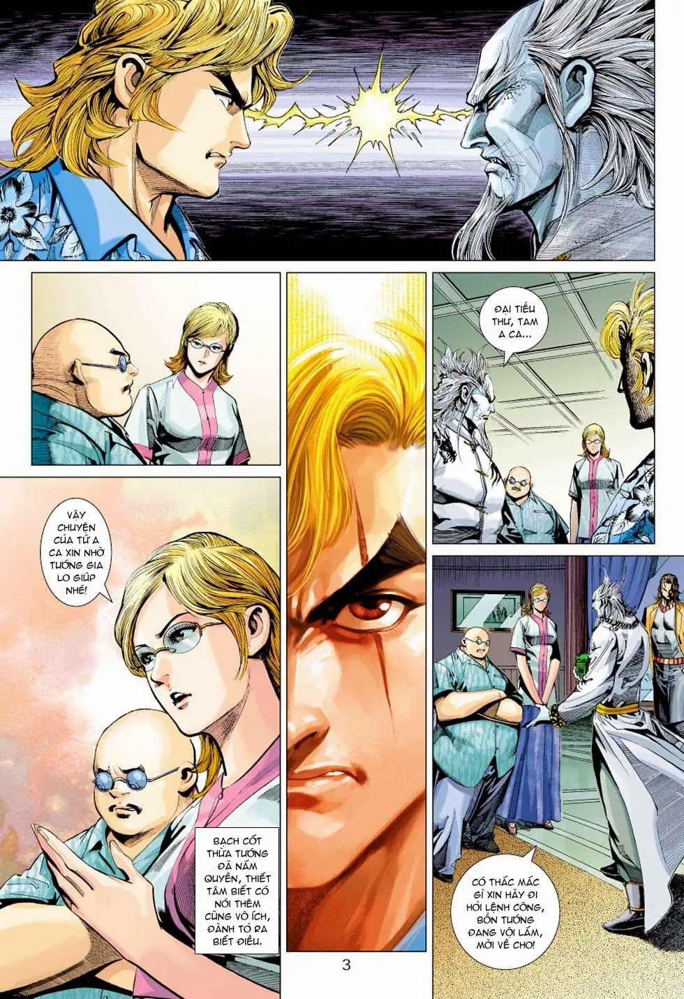 Truyện Tranh Tân Tác Long Hổ Môn trang 4