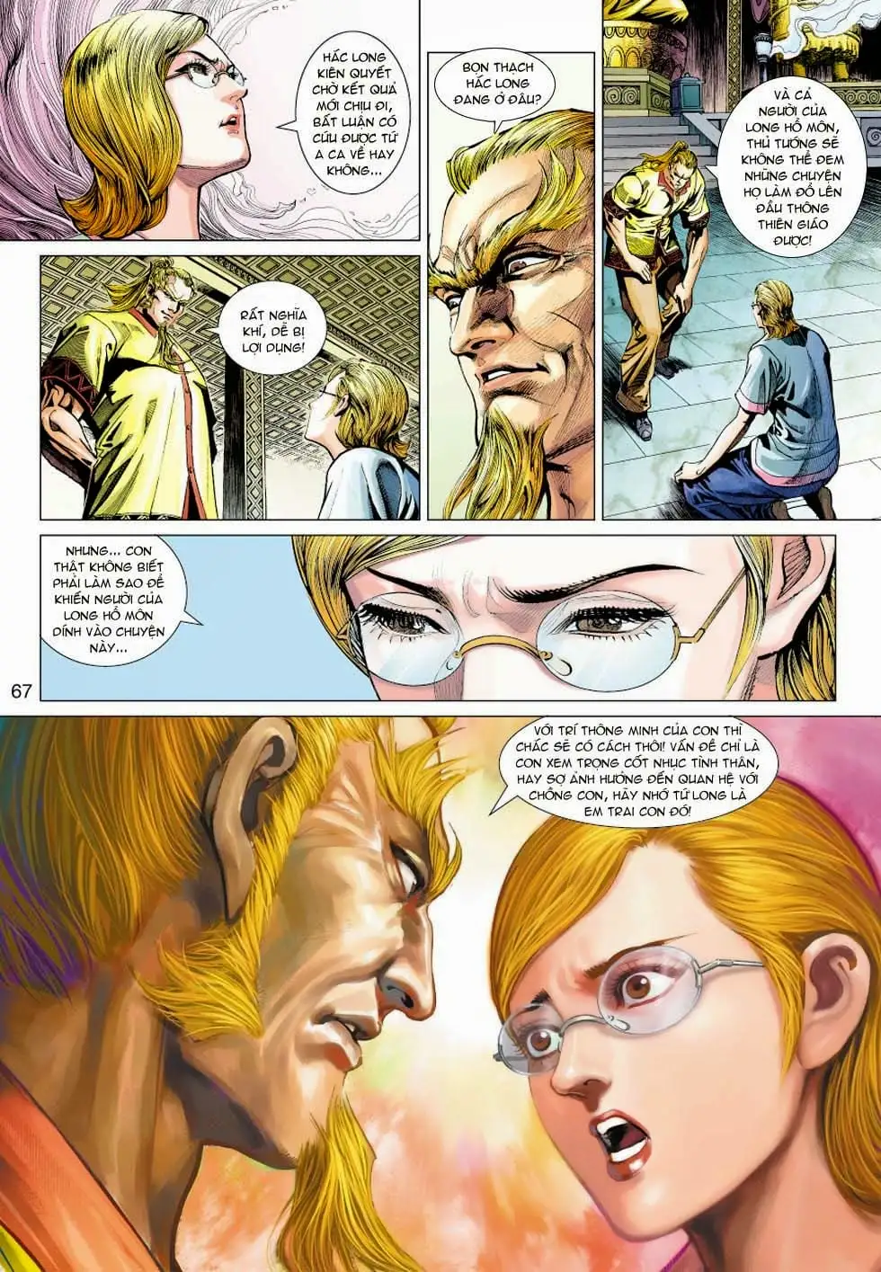 Truyện Tranh Tân Tác Long Hổ Môn trang 4
