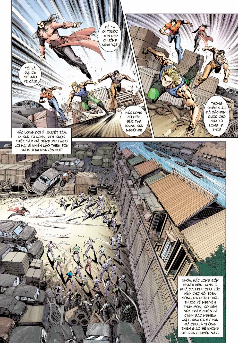 Truyện Tranh Tân Tác Long Hổ Môn trang 4