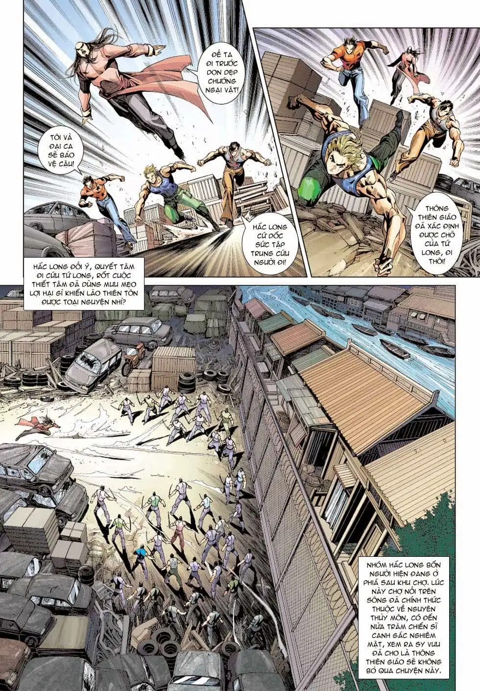 Truyện Tranh Tân Tác Long Hổ Môn trang 4