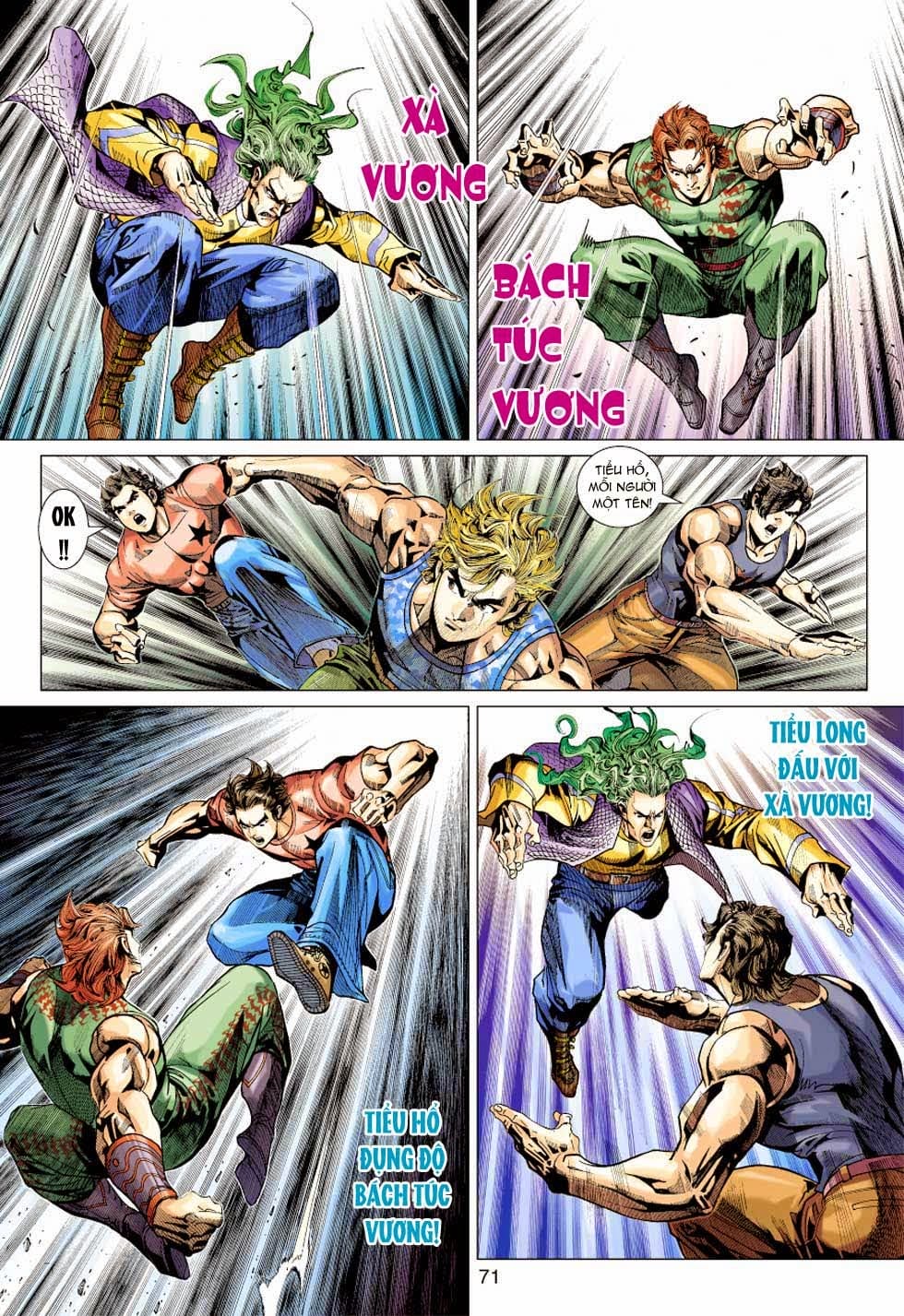 Truyện Tranh Tân Tác Long Hổ Môn trang 4