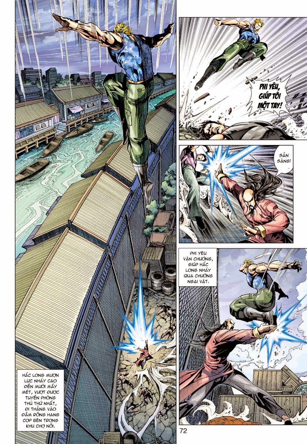 Truyện Tranh Tân Tác Long Hổ Môn trang 4