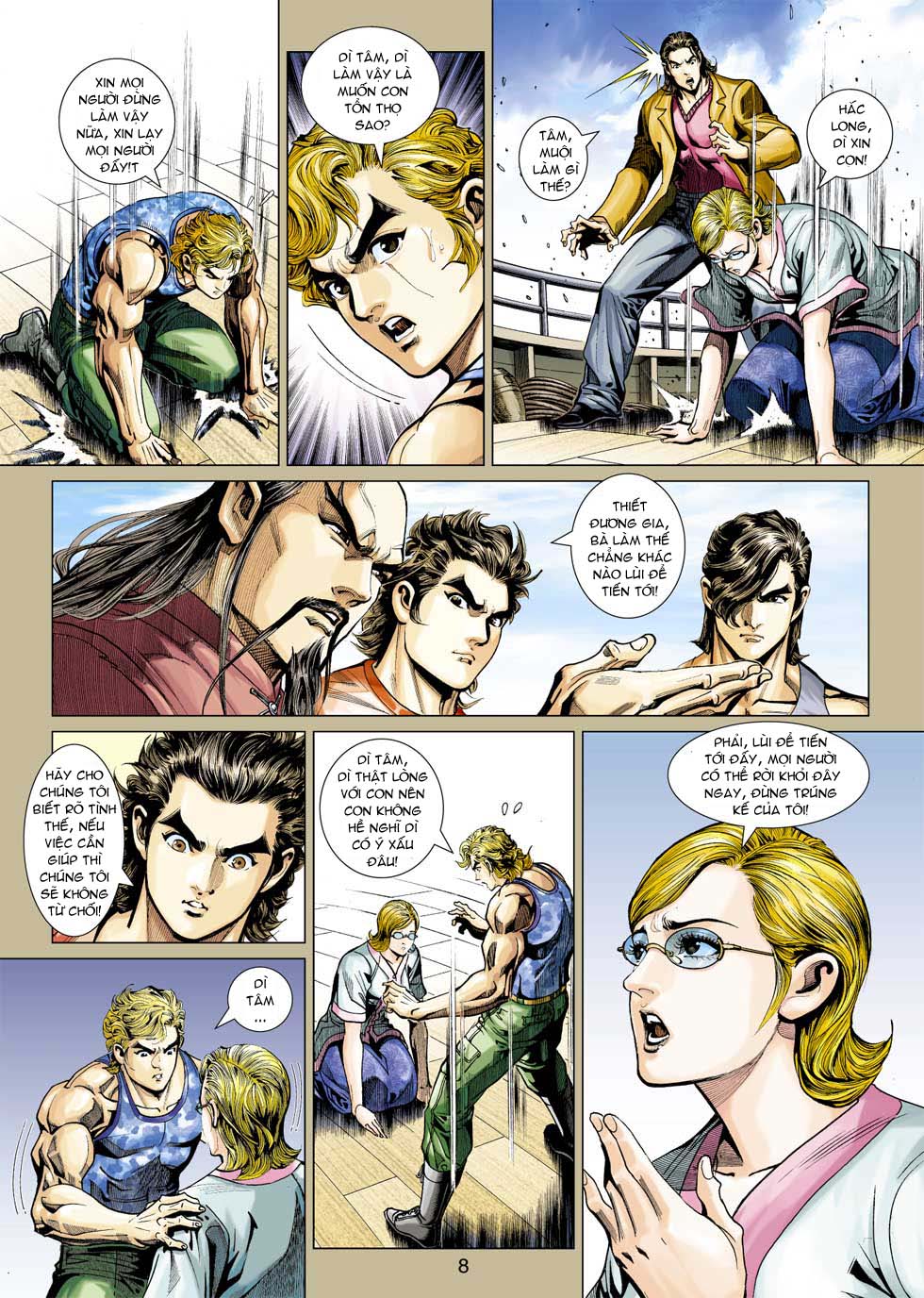 Truyện Tranh Tân Tác Long Hổ Môn trang 4