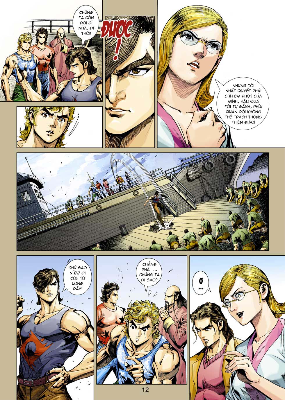 Truyện Tranh Tân Tác Long Hổ Môn trang 4