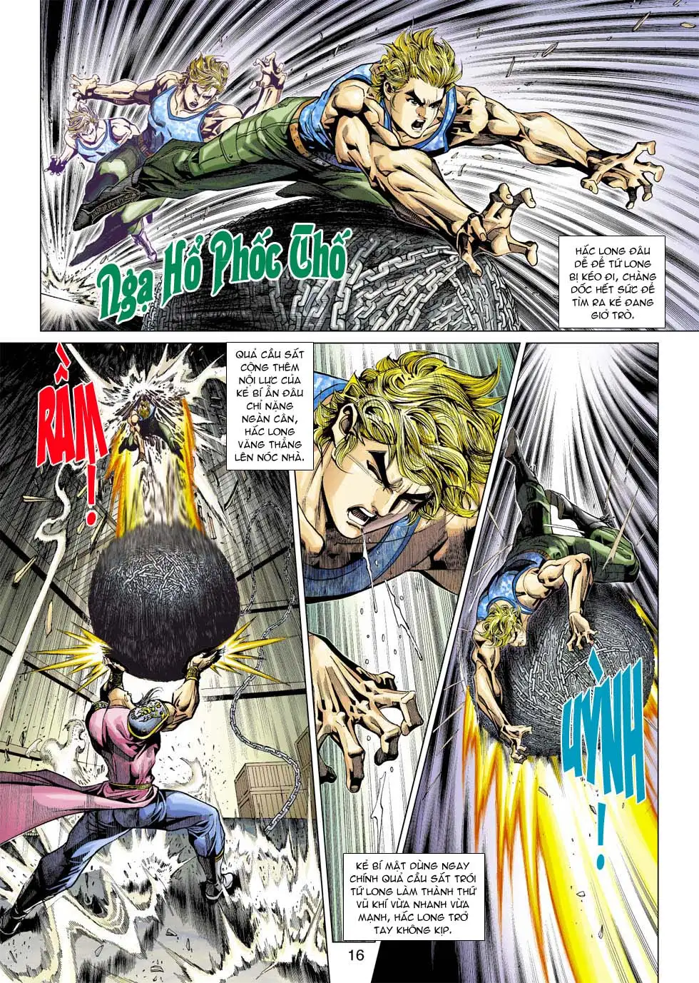 Truyện Tranh Tân Tác Long Hổ Môn trang 4