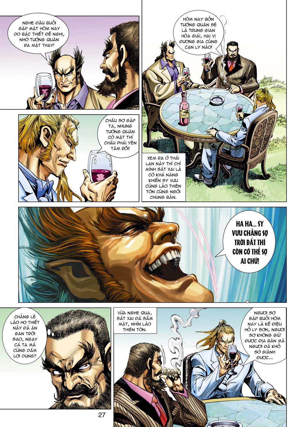 Truyện Tranh Tân Tác Long Hổ Môn trang 4