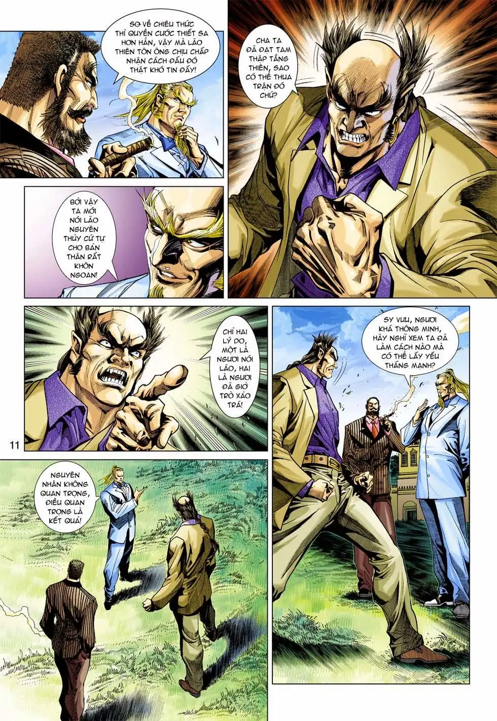 Truyện Tranh Tân Tác Long Hổ Môn trang 4