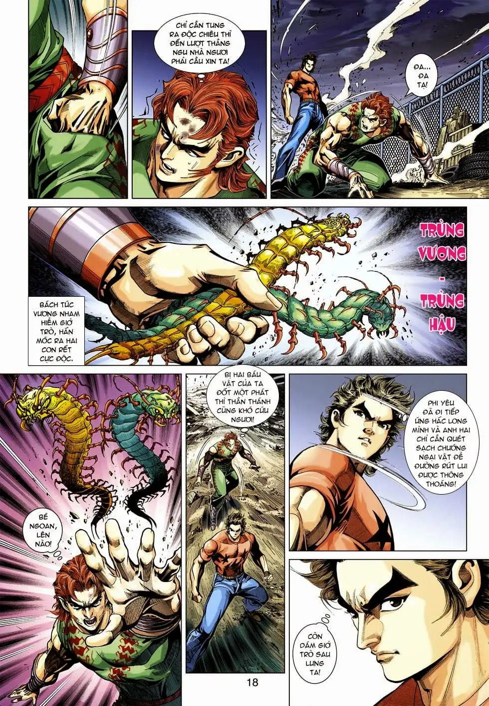 Truyện Tranh Tân Tác Long Hổ Môn trang 4