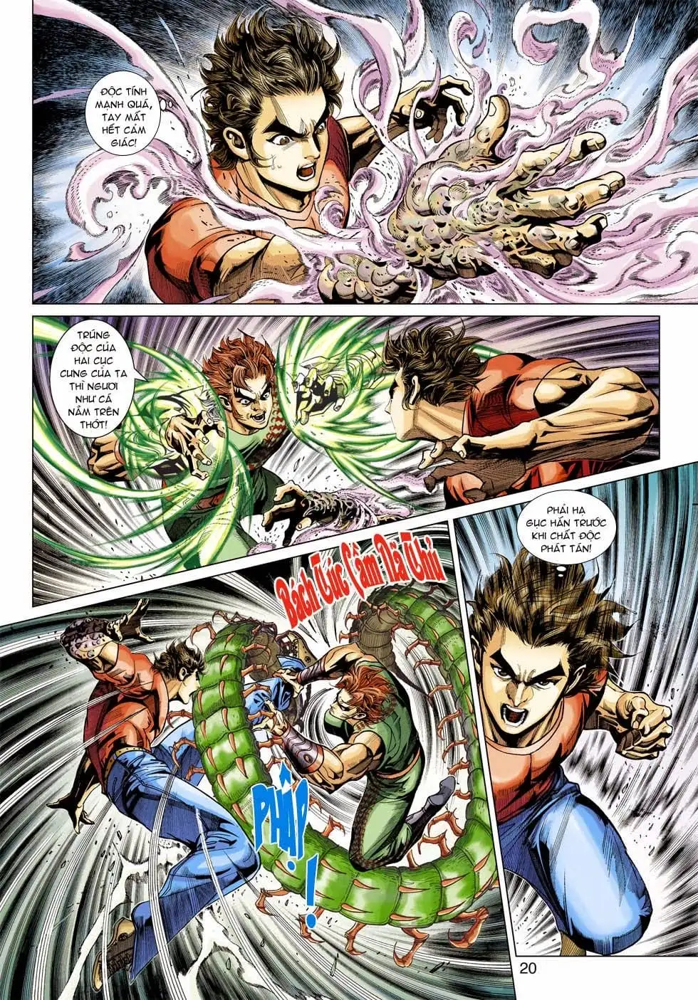 Truyện Tranh Tân Tác Long Hổ Môn trang 4