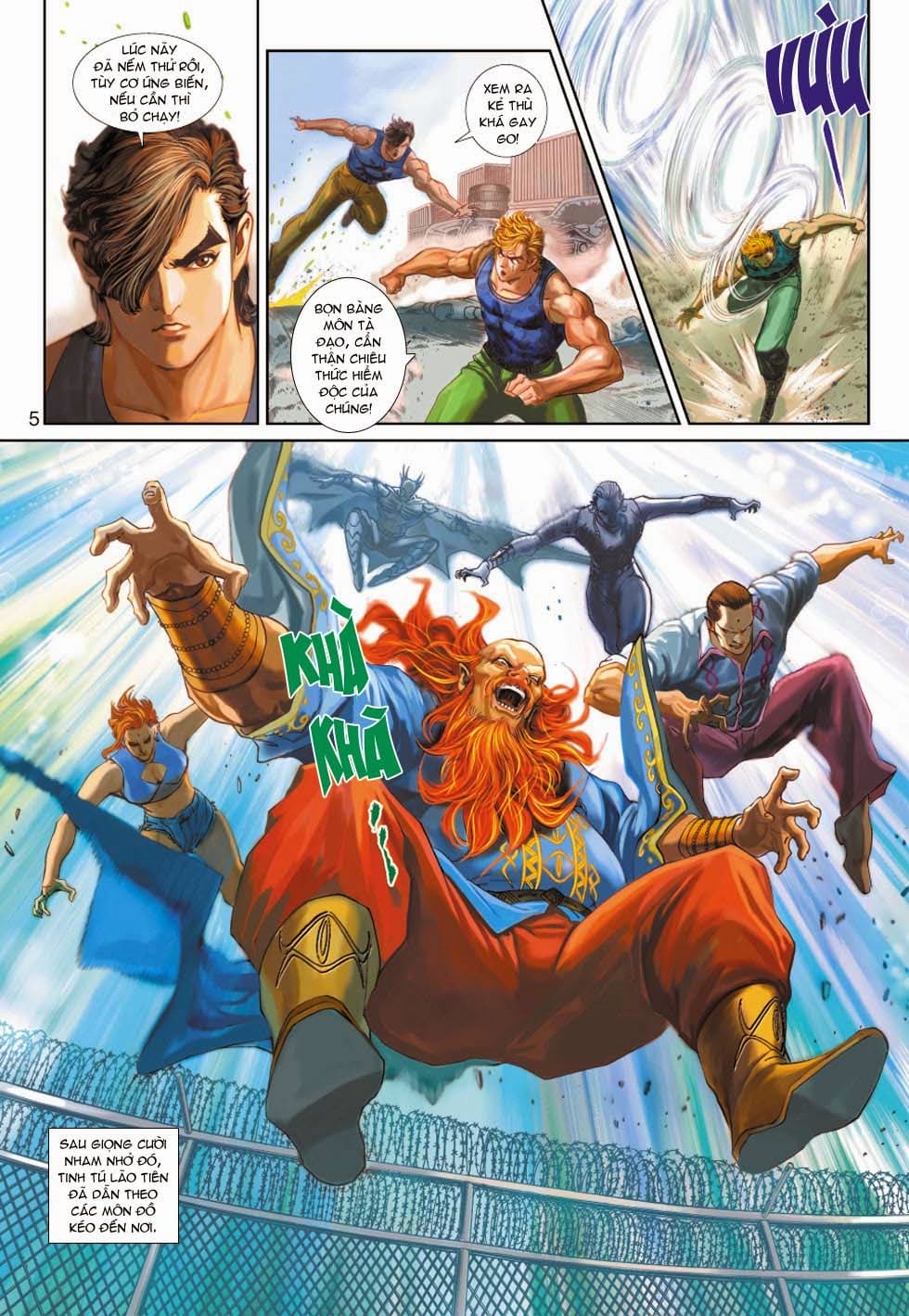 Truyện Tranh Tân Tác Long Hổ Môn trang 4