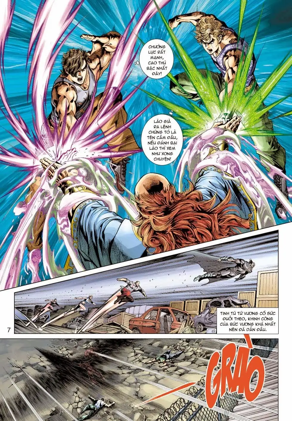 Truyện Tranh Tân Tác Long Hổ Môn trang 4