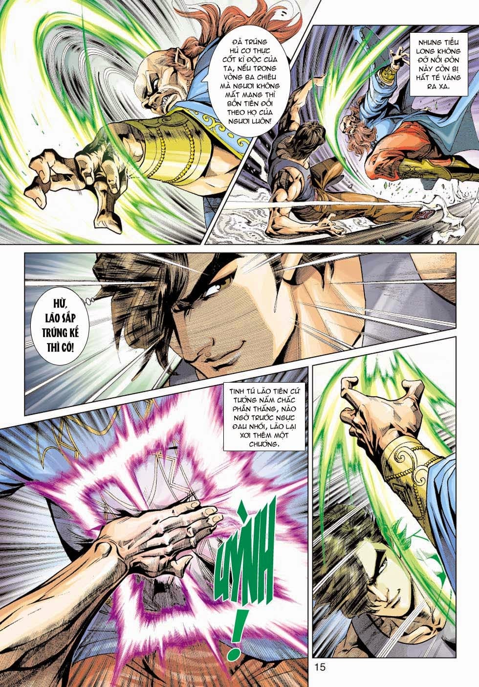 Truyện Tranh Tân Tác Long Hổ Môn trang 4