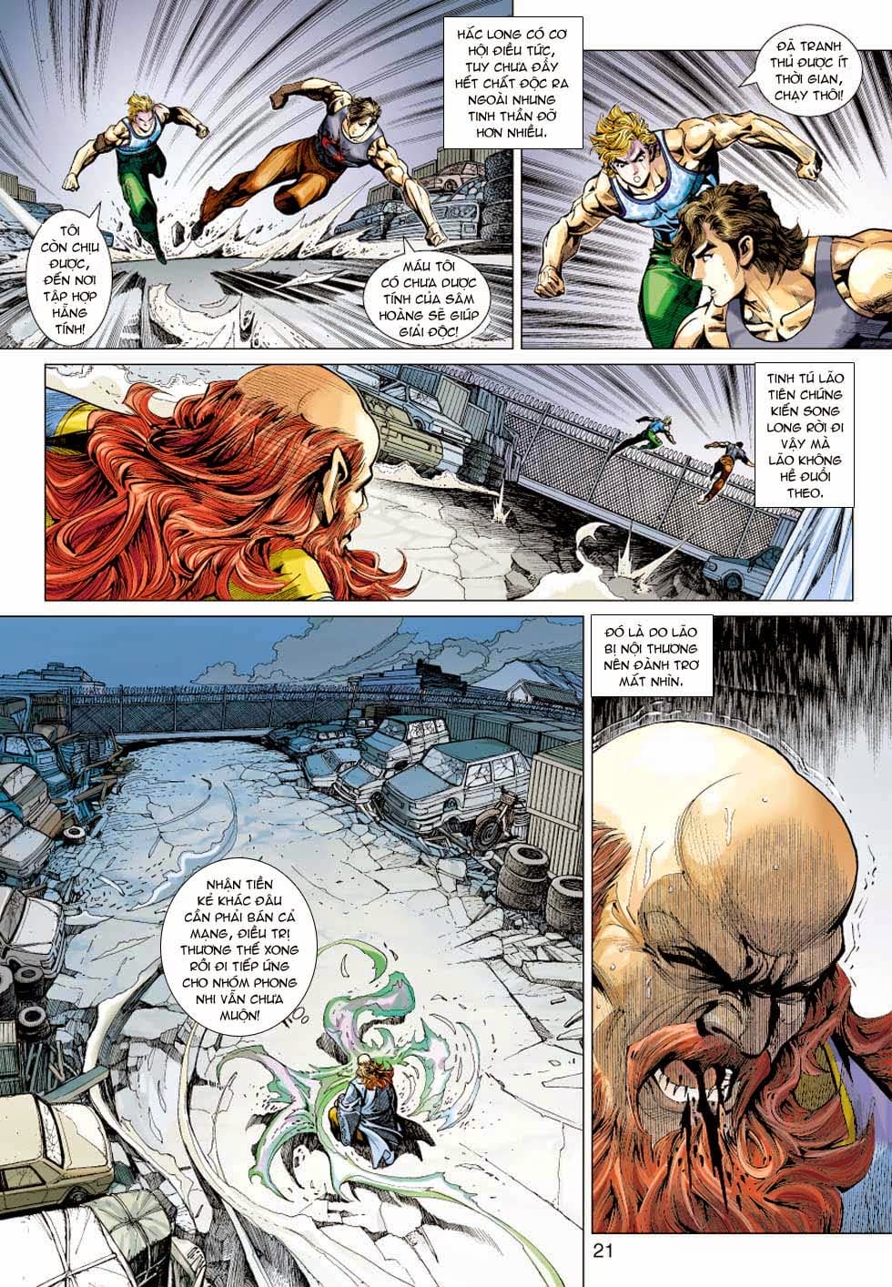 Truyện Tranh Tân Tác Long Hổ Môn trang 4