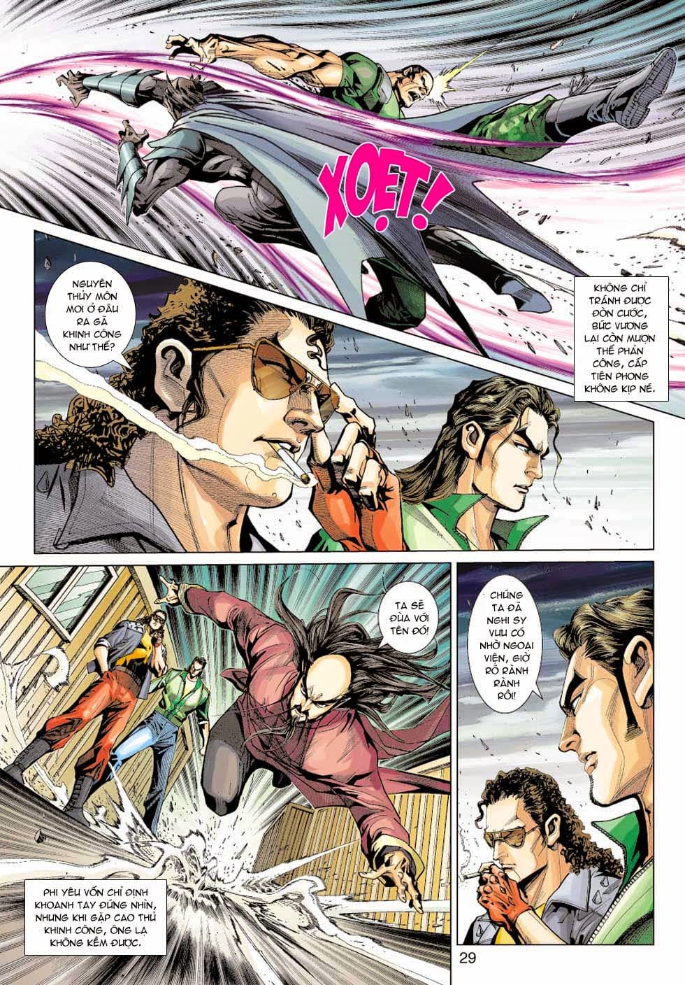 Truyện Tranh Tân Tác Long Hổ Môn trang 4