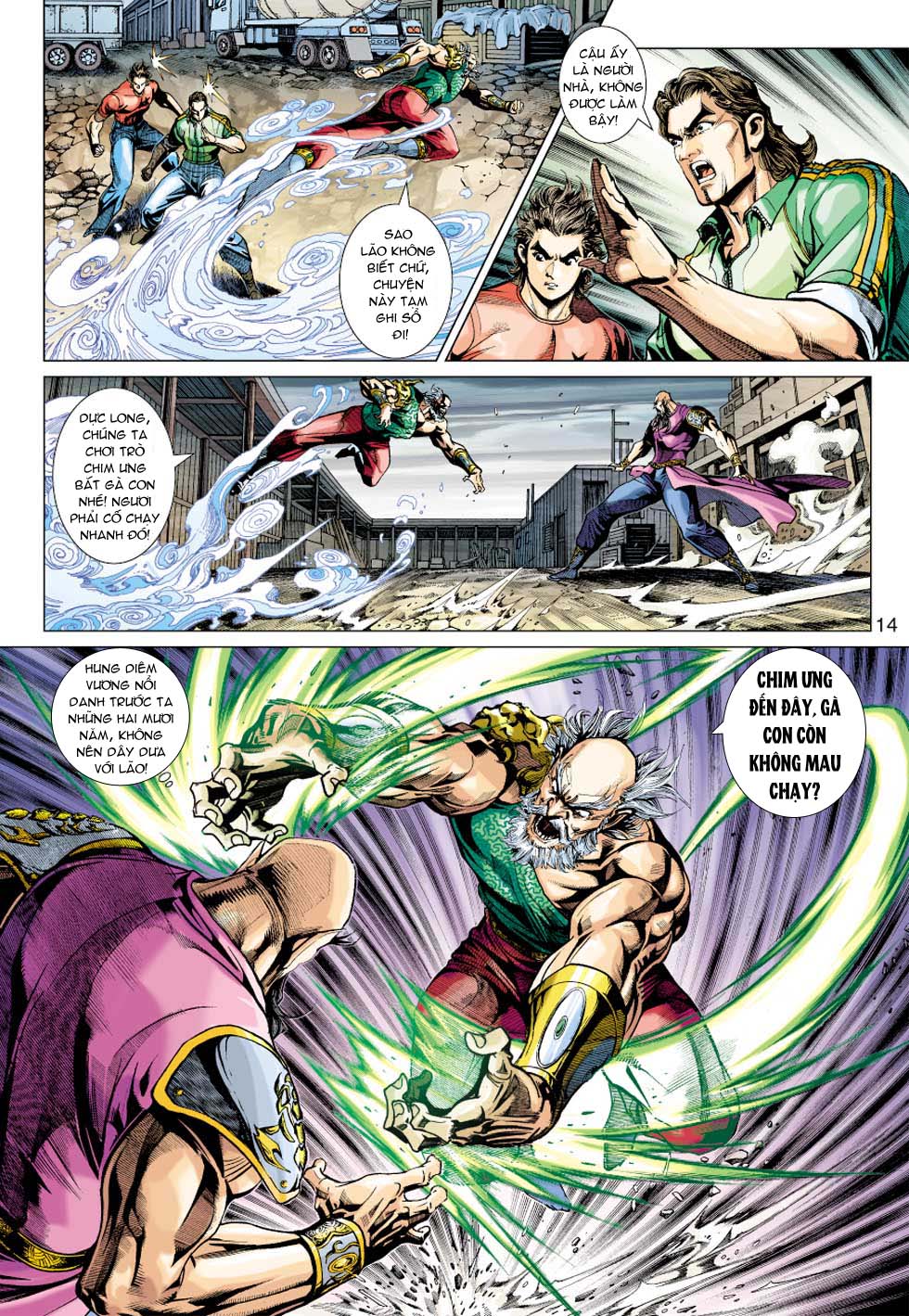 Truyện Tranh Tân Tác Long Hổ Môn trang 4