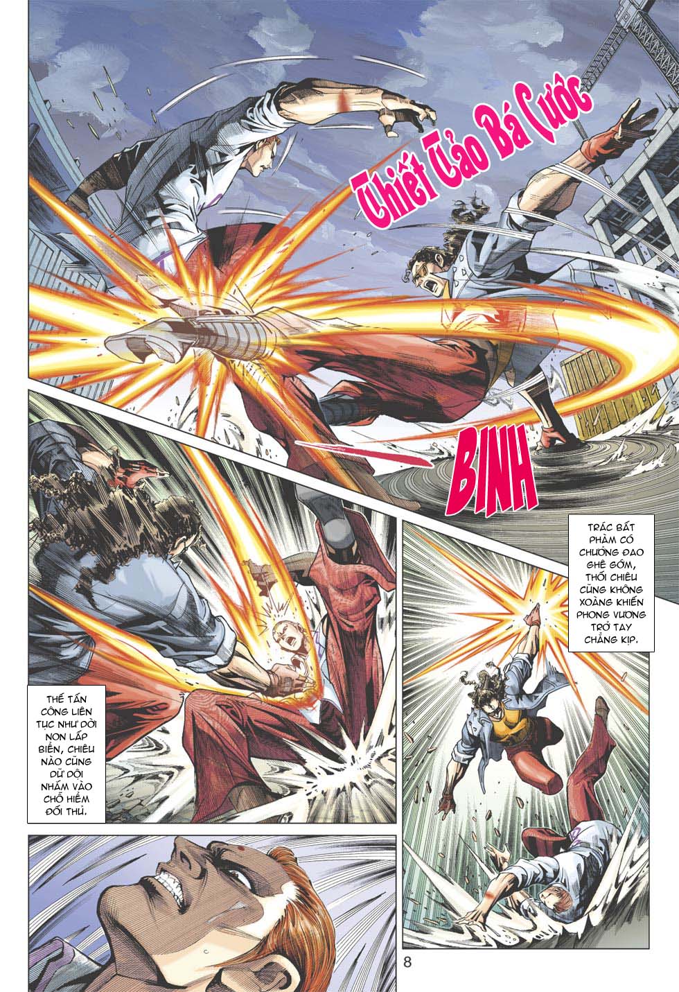 Truyện Tranh Tân Tác Long Hổ Môn trang 4