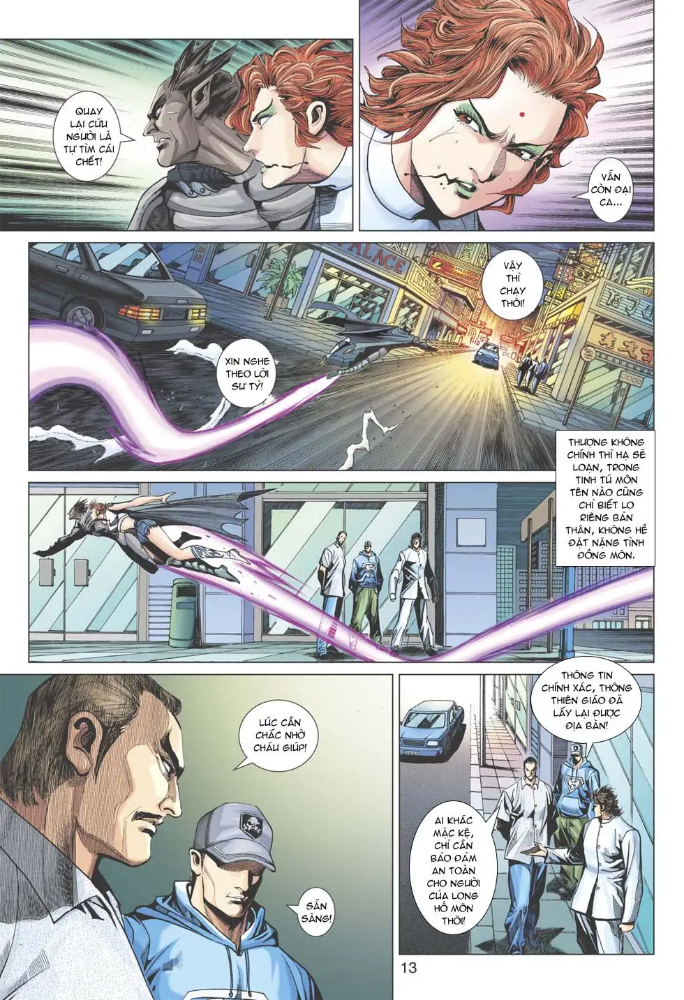 Truyện Tranh Tân Tác Long Hổ Môn trang 4