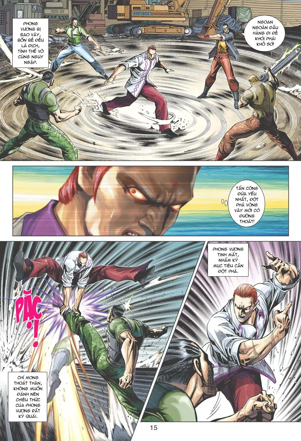 Truyện Tranh Tân Tác Long Hổ Môn trang 4