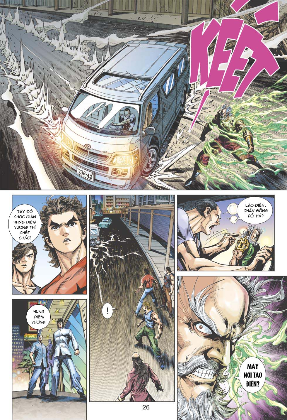 Truyện Tranh Tân Tác Long Hổ Môn trang 4