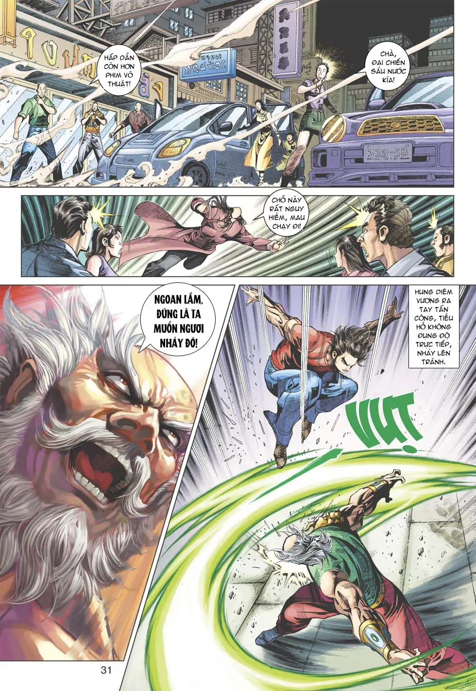 Truyện Tranh Tân Tác Long Hổ Môn trang 4